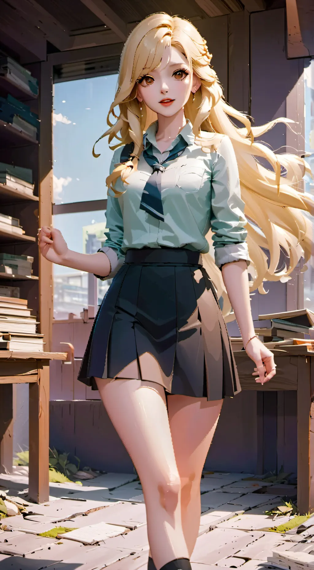 ai character: Emily Maringson background