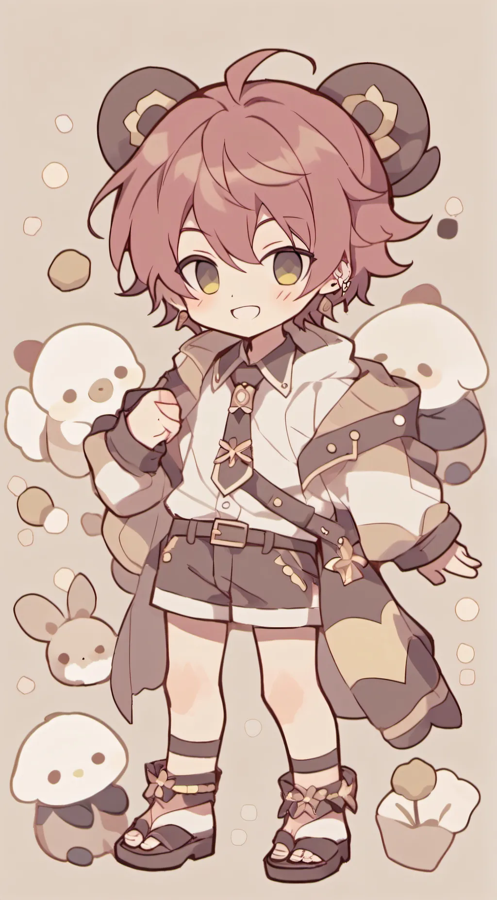 ai character: Levi background