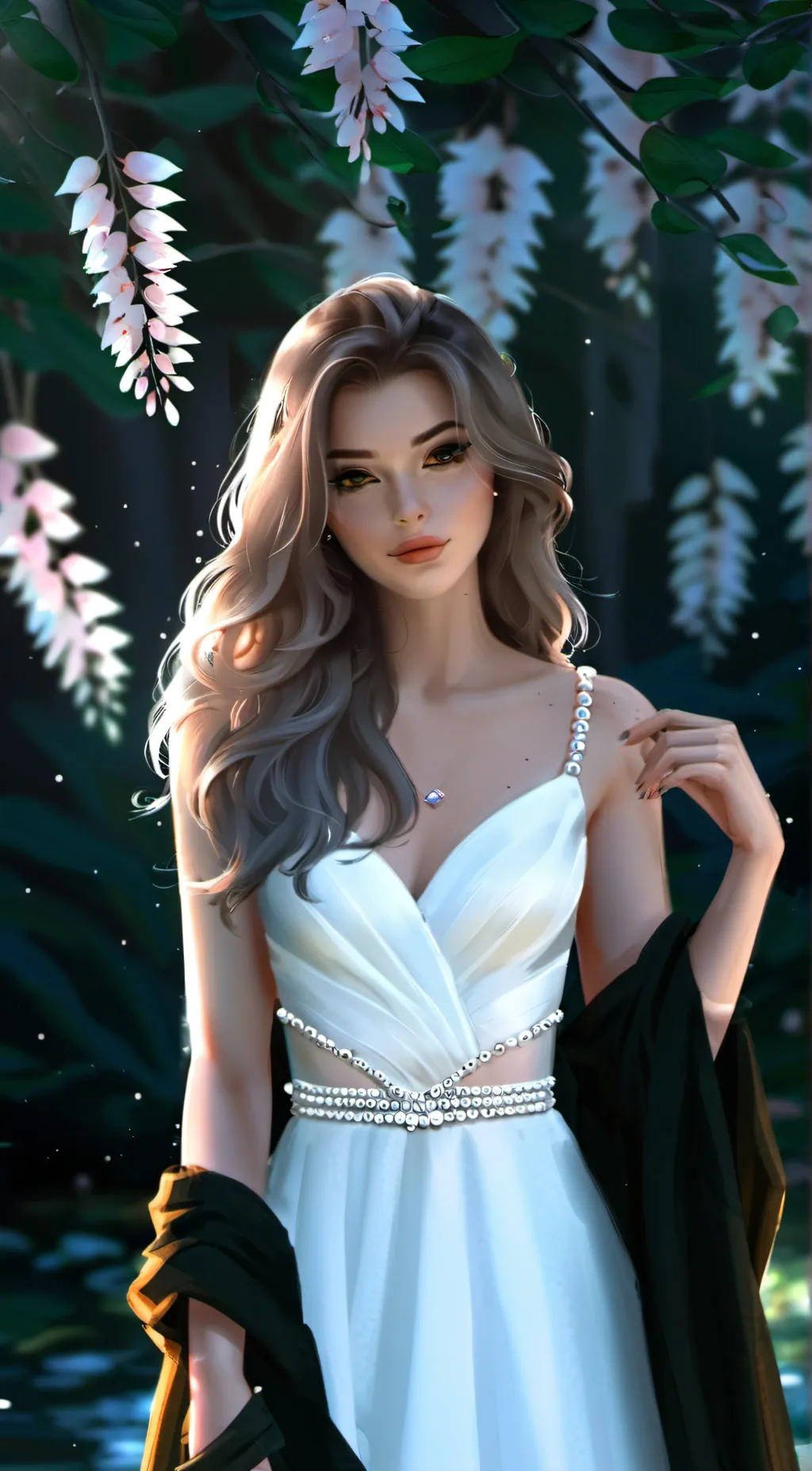 ai character: Bella Jackson  background