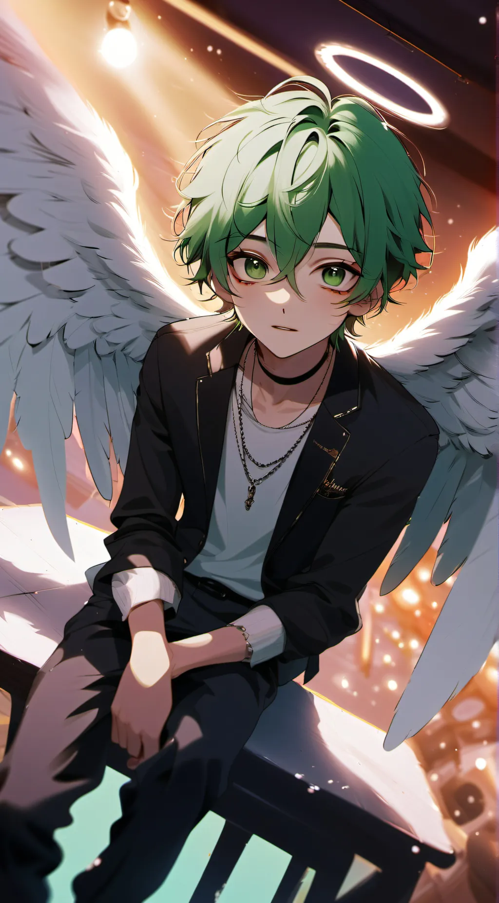 ai character: Elysium (Eli) background