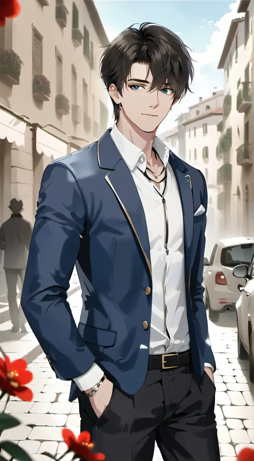 ai character: Anthony background