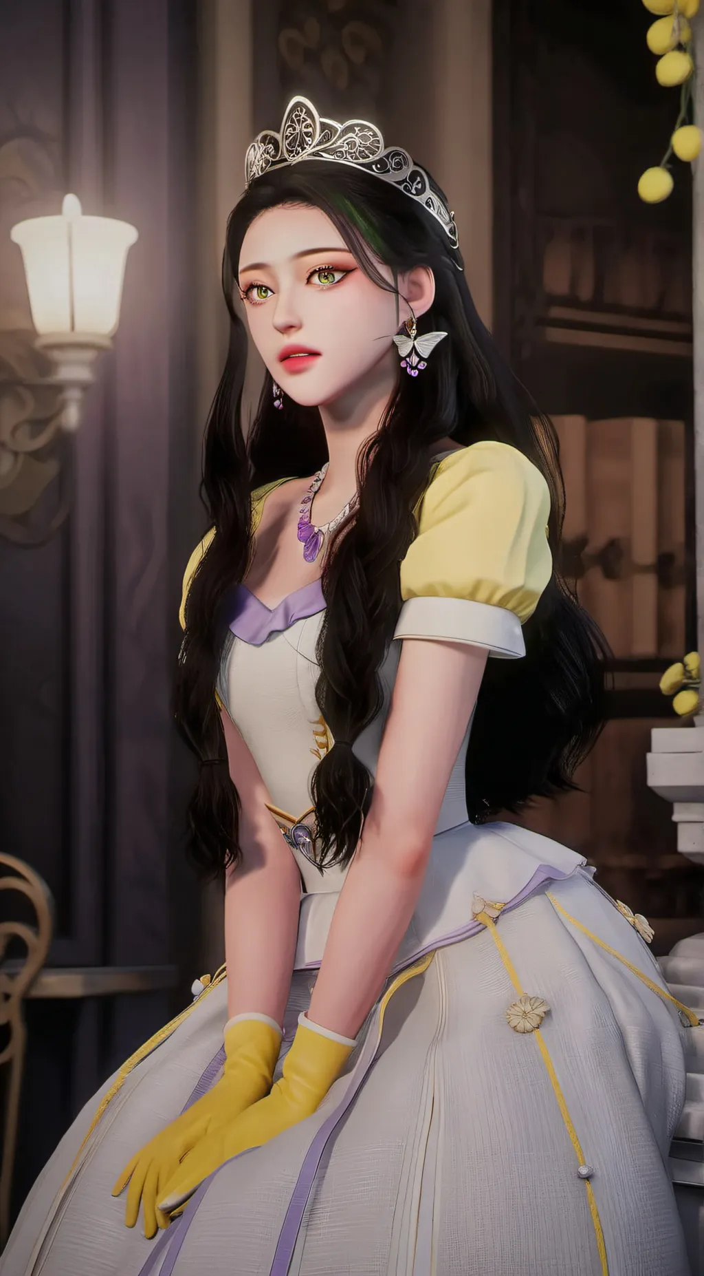 ai character: Serena background