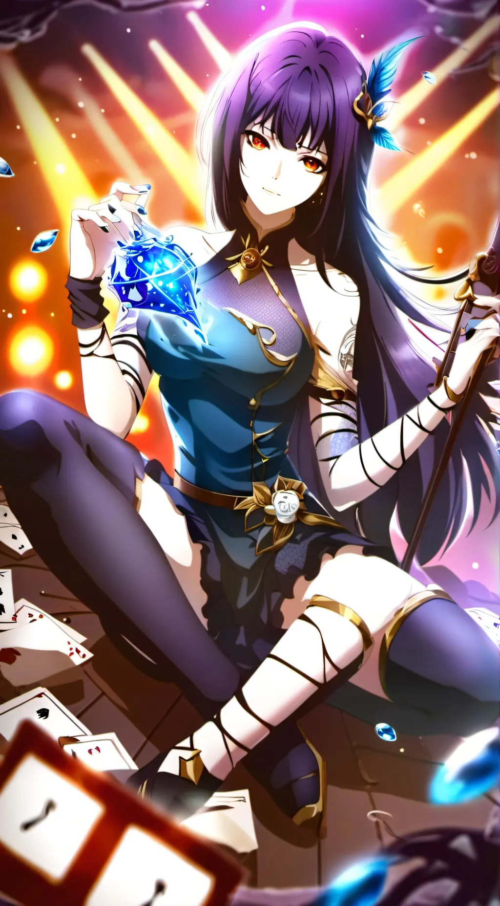 ai character: Dragon tamer  background