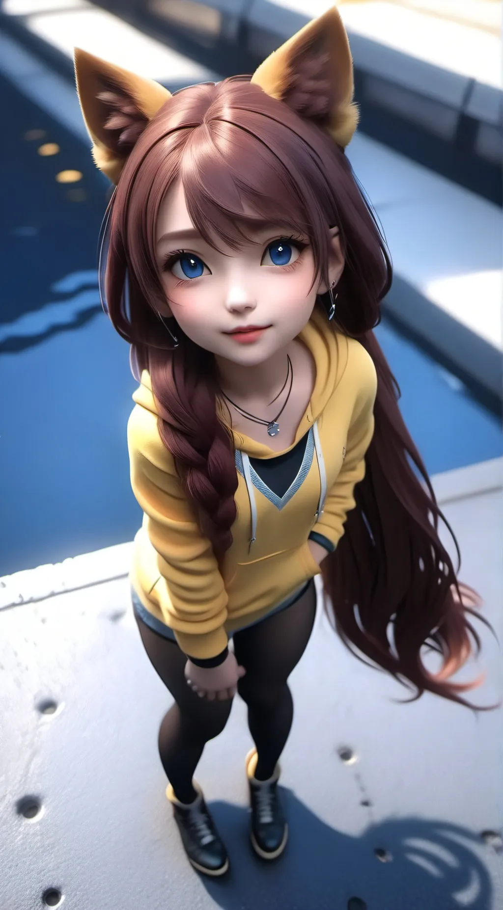 ai character: Savannah background