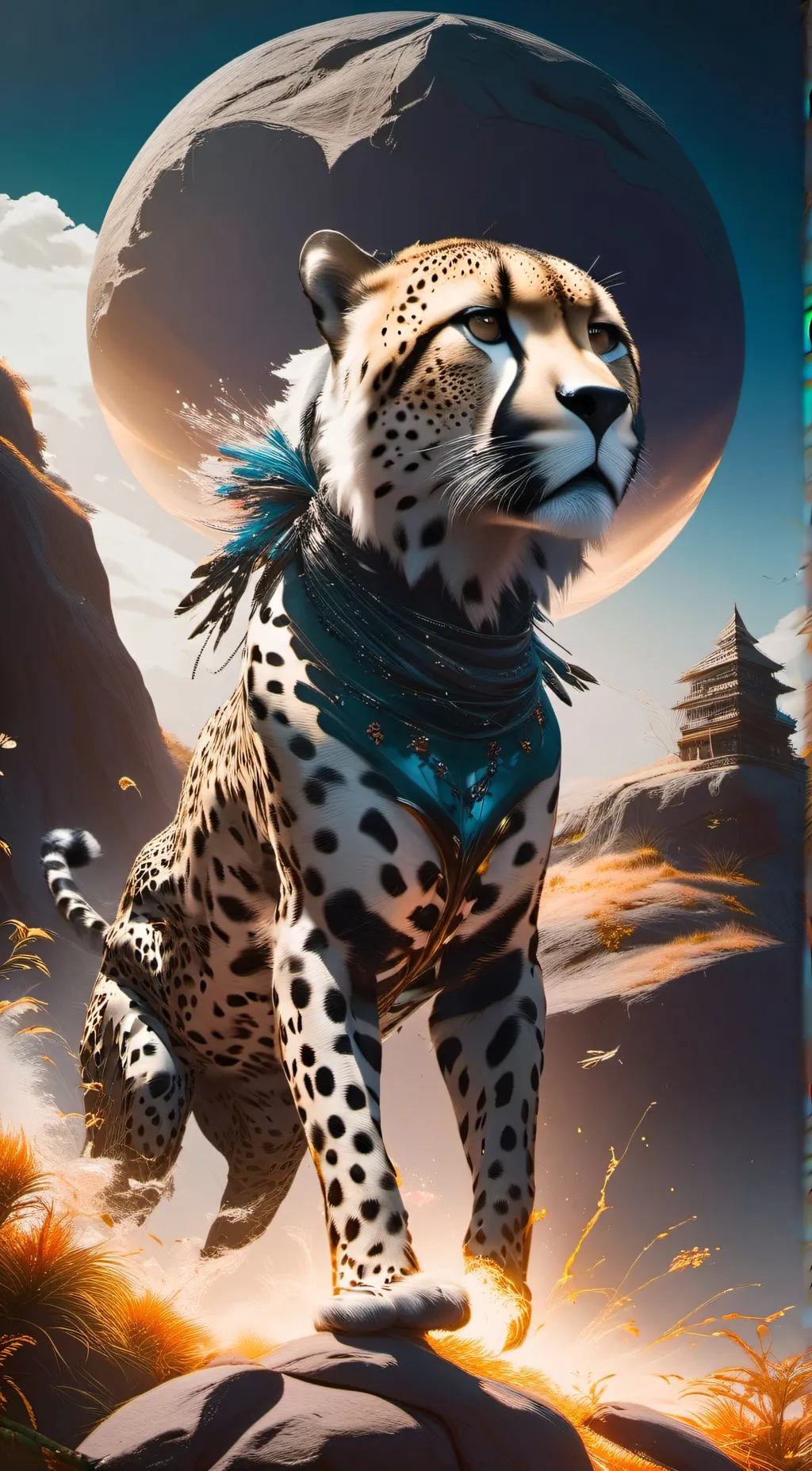 ai character: my dog  background