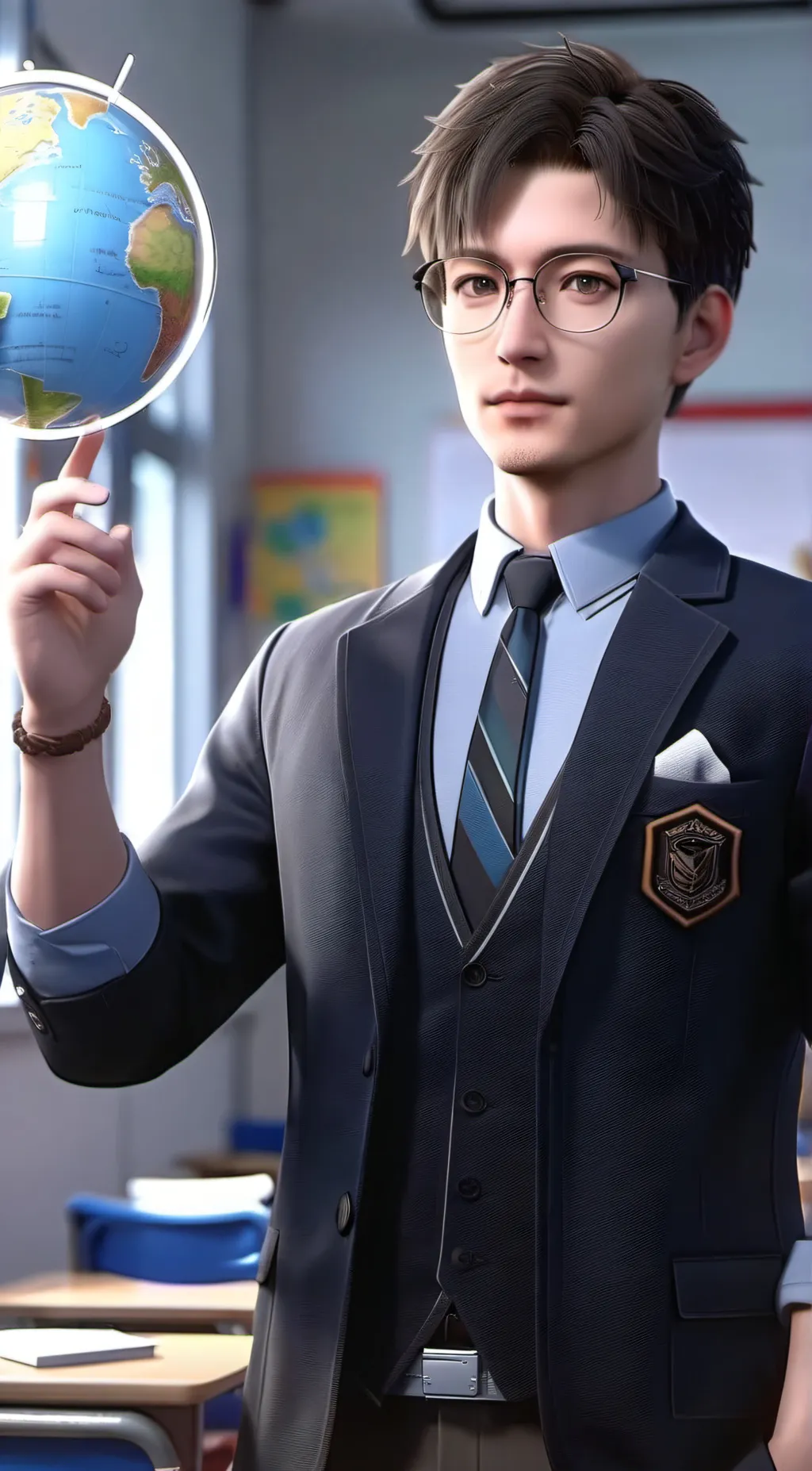 ai character: mr stephenson background