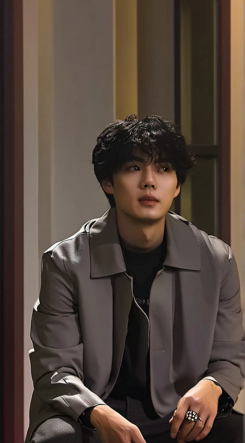 ai character: Mr. Benjamin  background