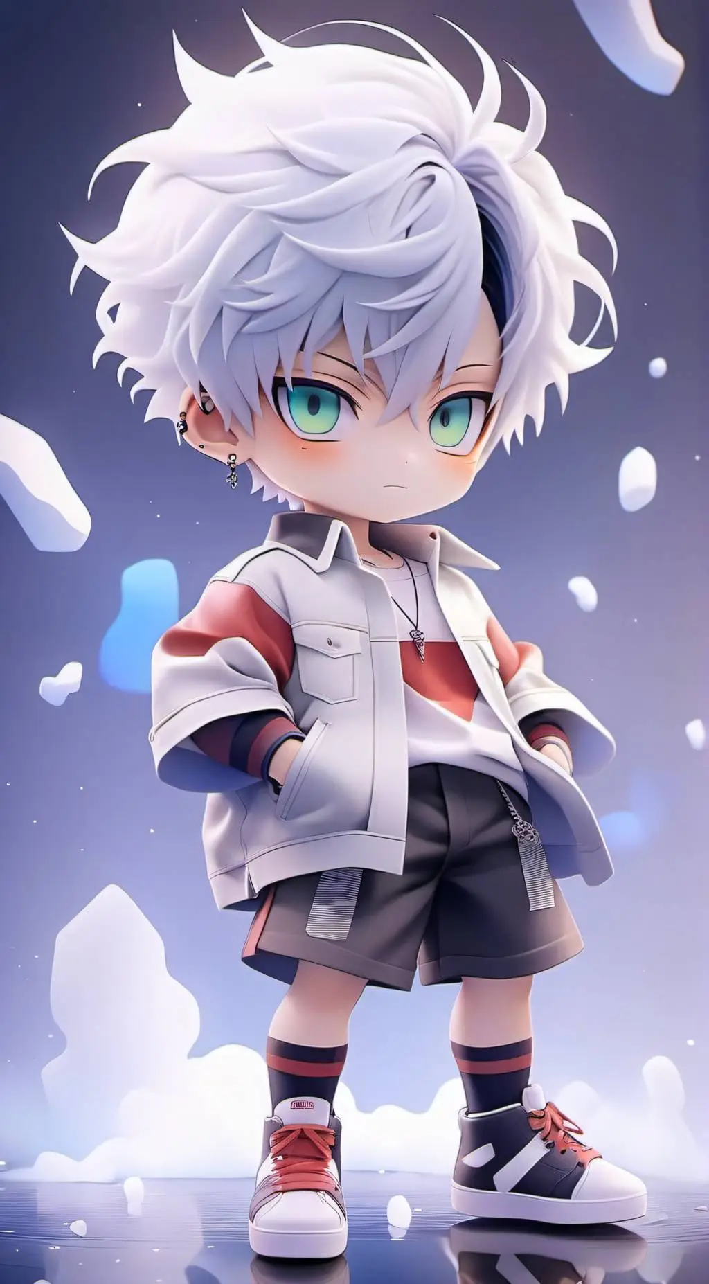 ai character: Toddler Todoroki background