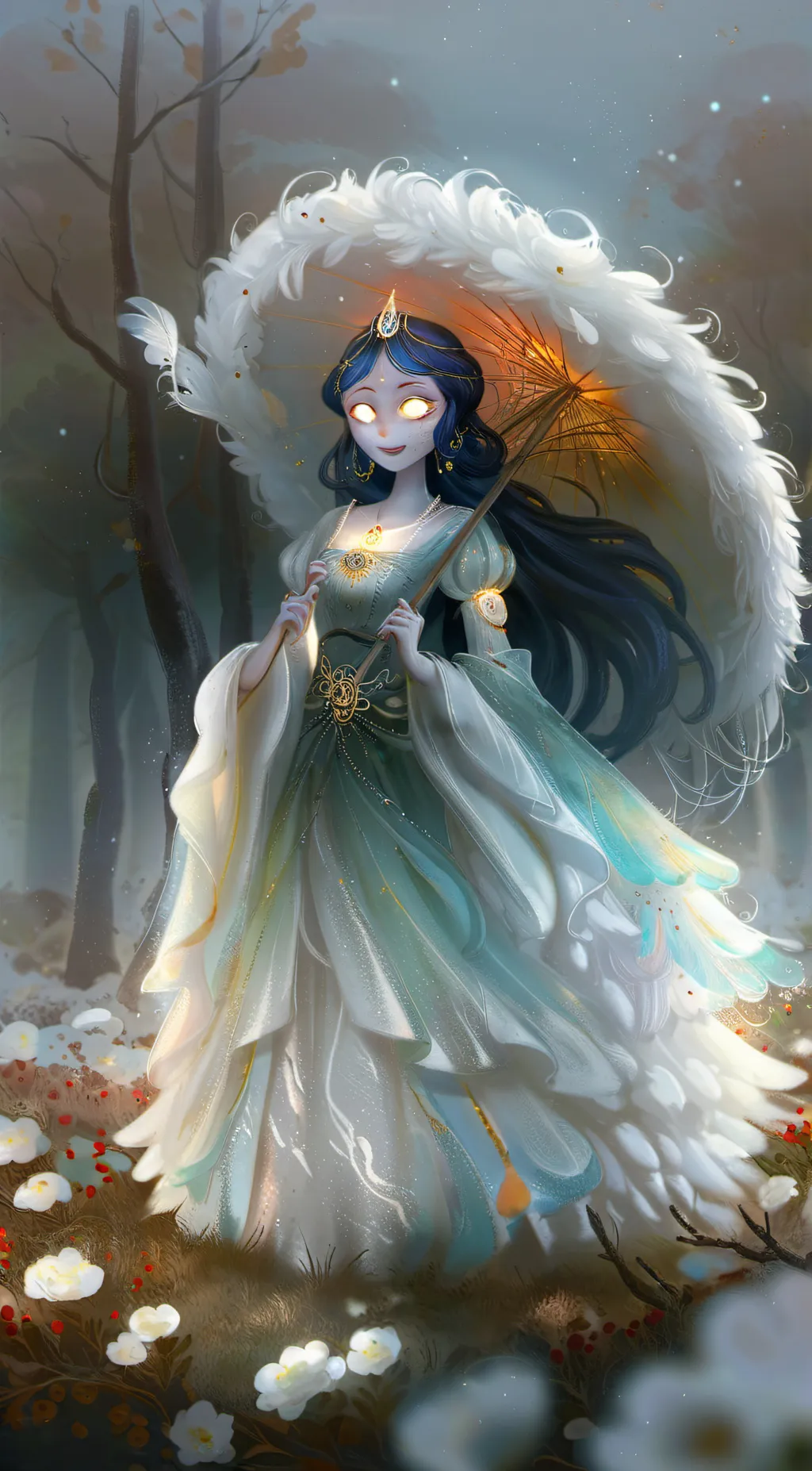 ai character: Obsolete eclipse background