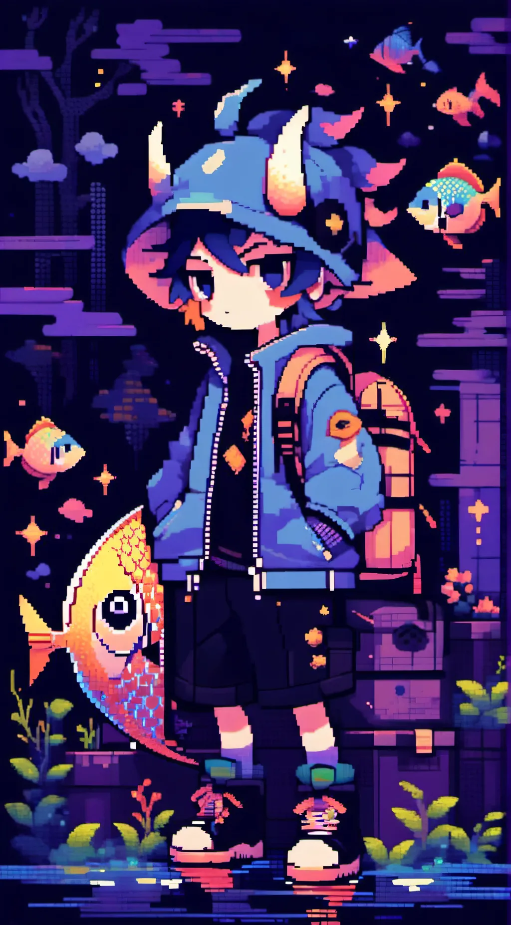 ai character: alex background