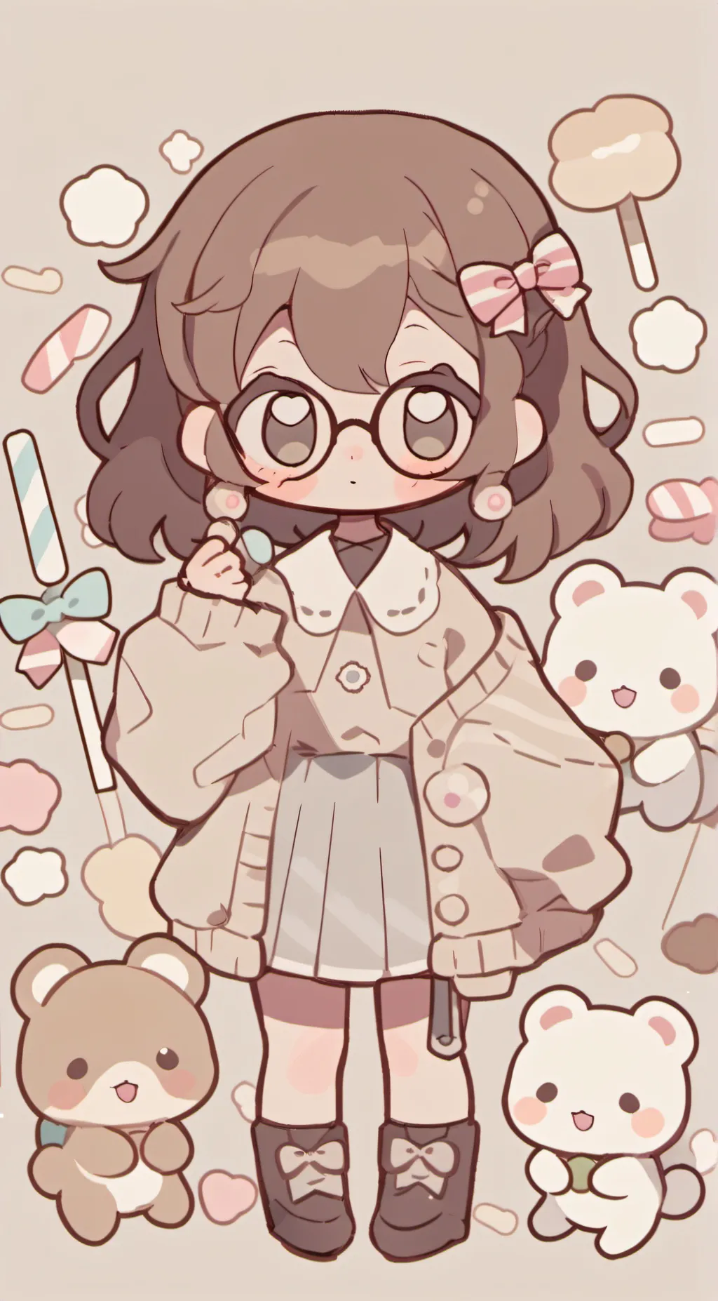 ai character: Stella background