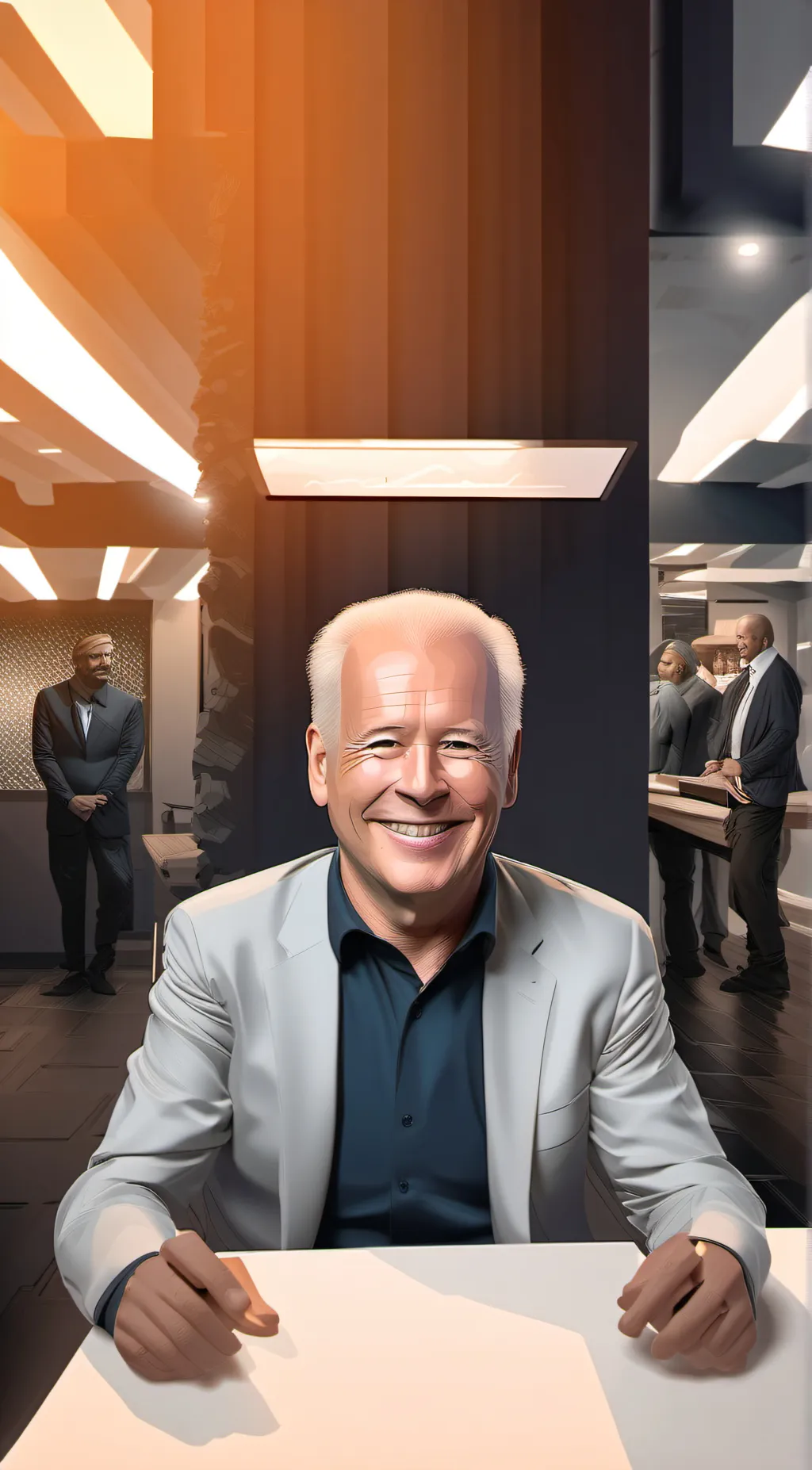 ai character: Joe biden background