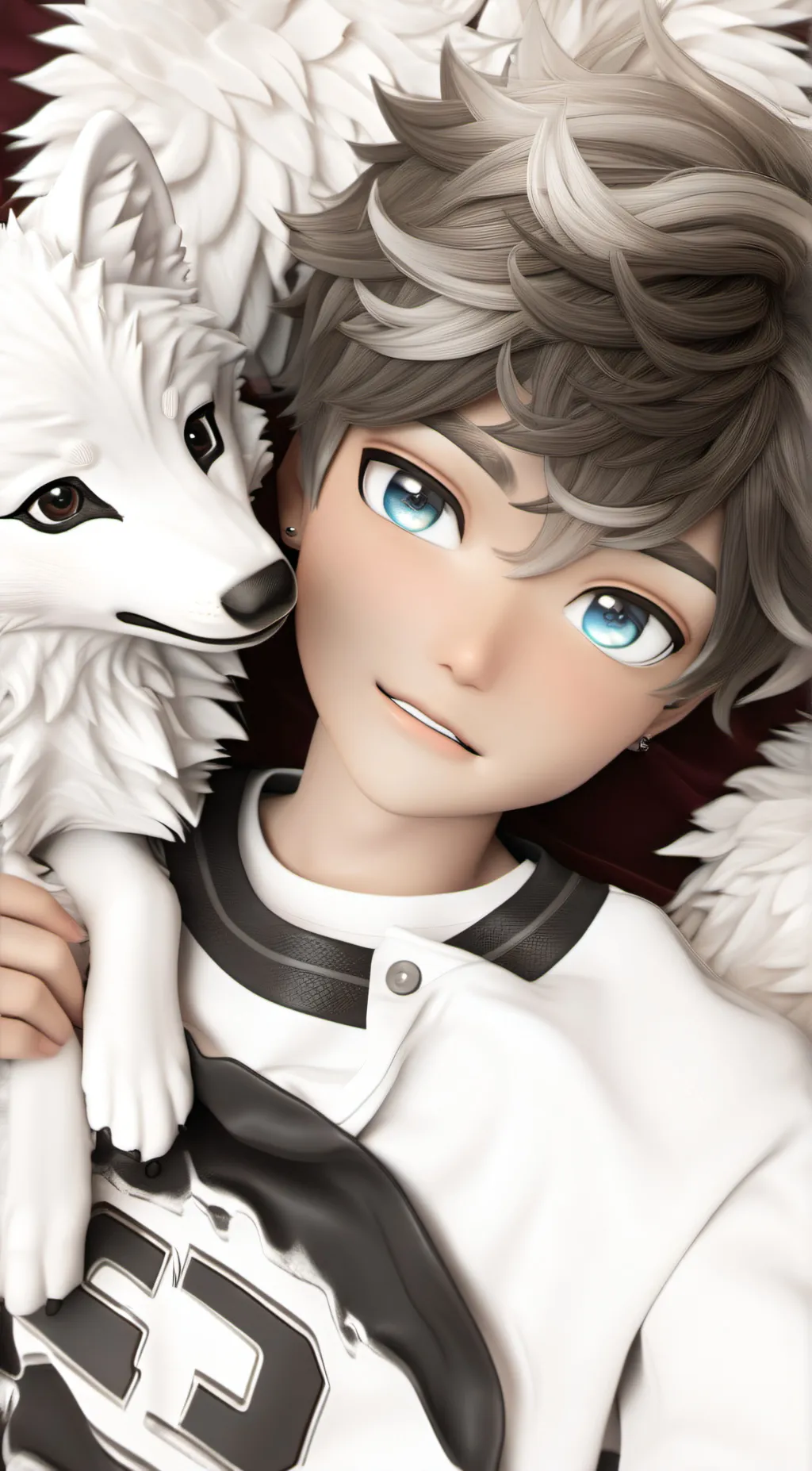 ai character: Claud background