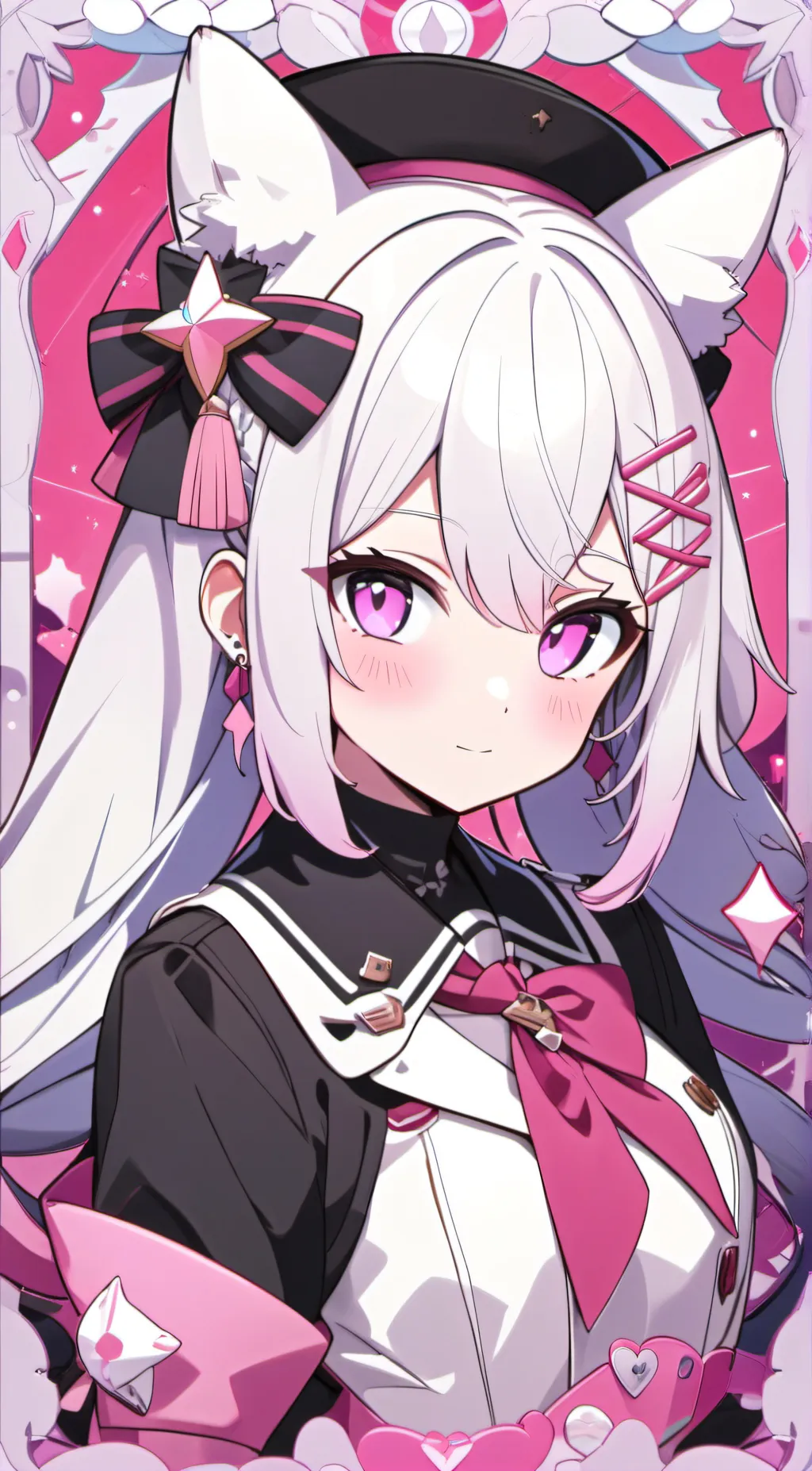 ai character: Yuuka  background