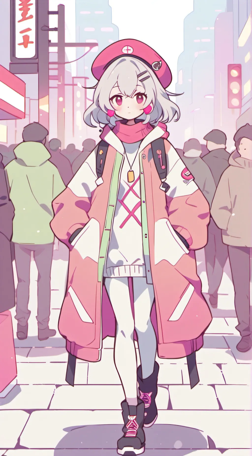 ai character: Amanda background