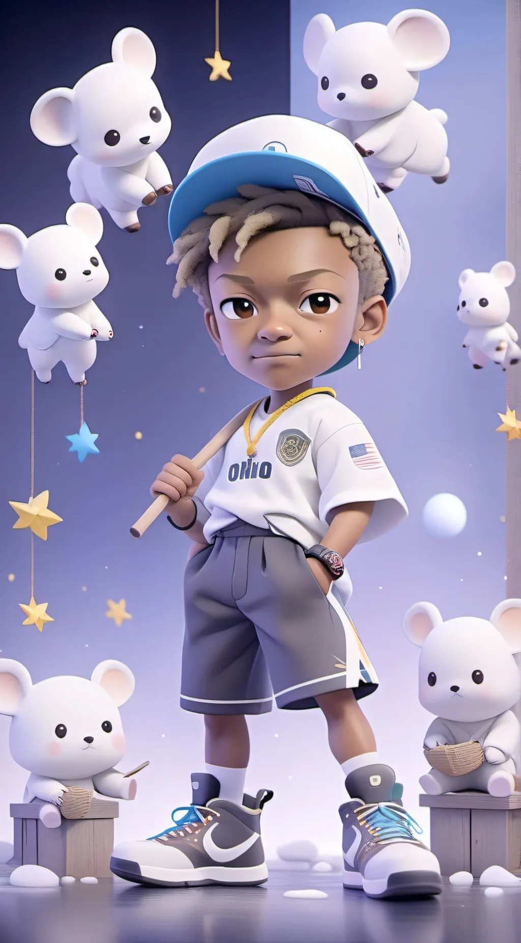 ai character: darrel background