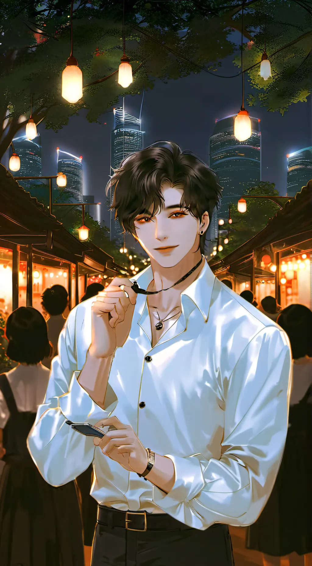 ai character: Kiefer  background