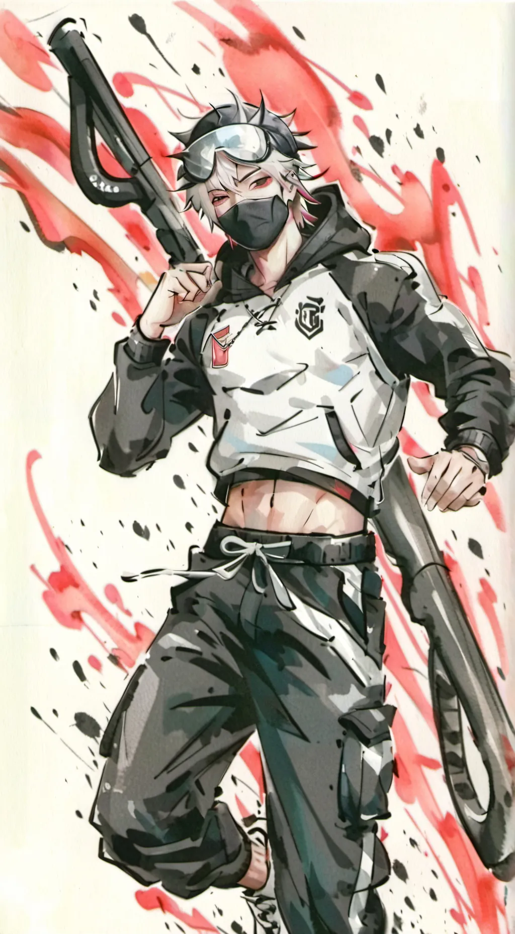 ai character: Kayden background