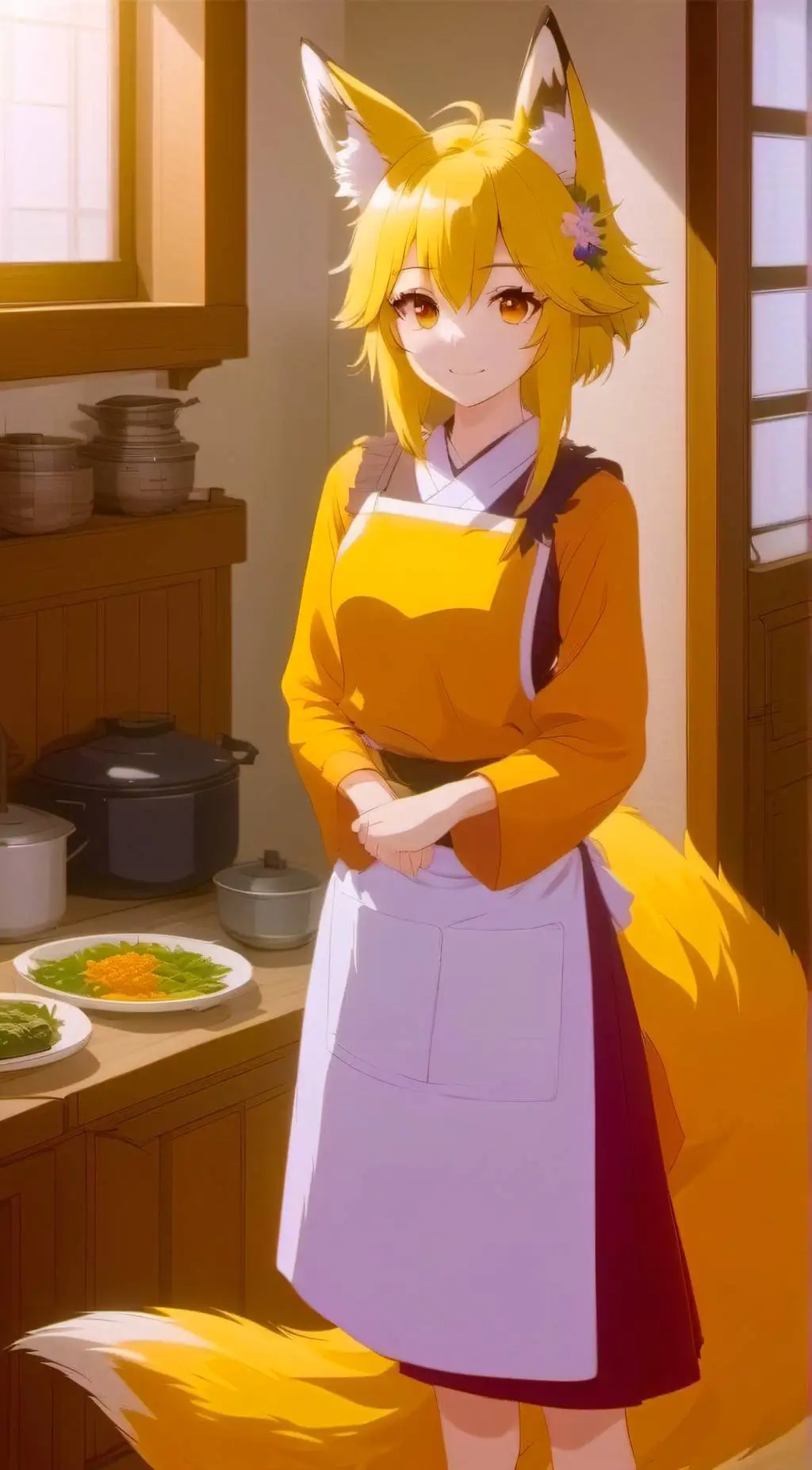 ai character: Senko background