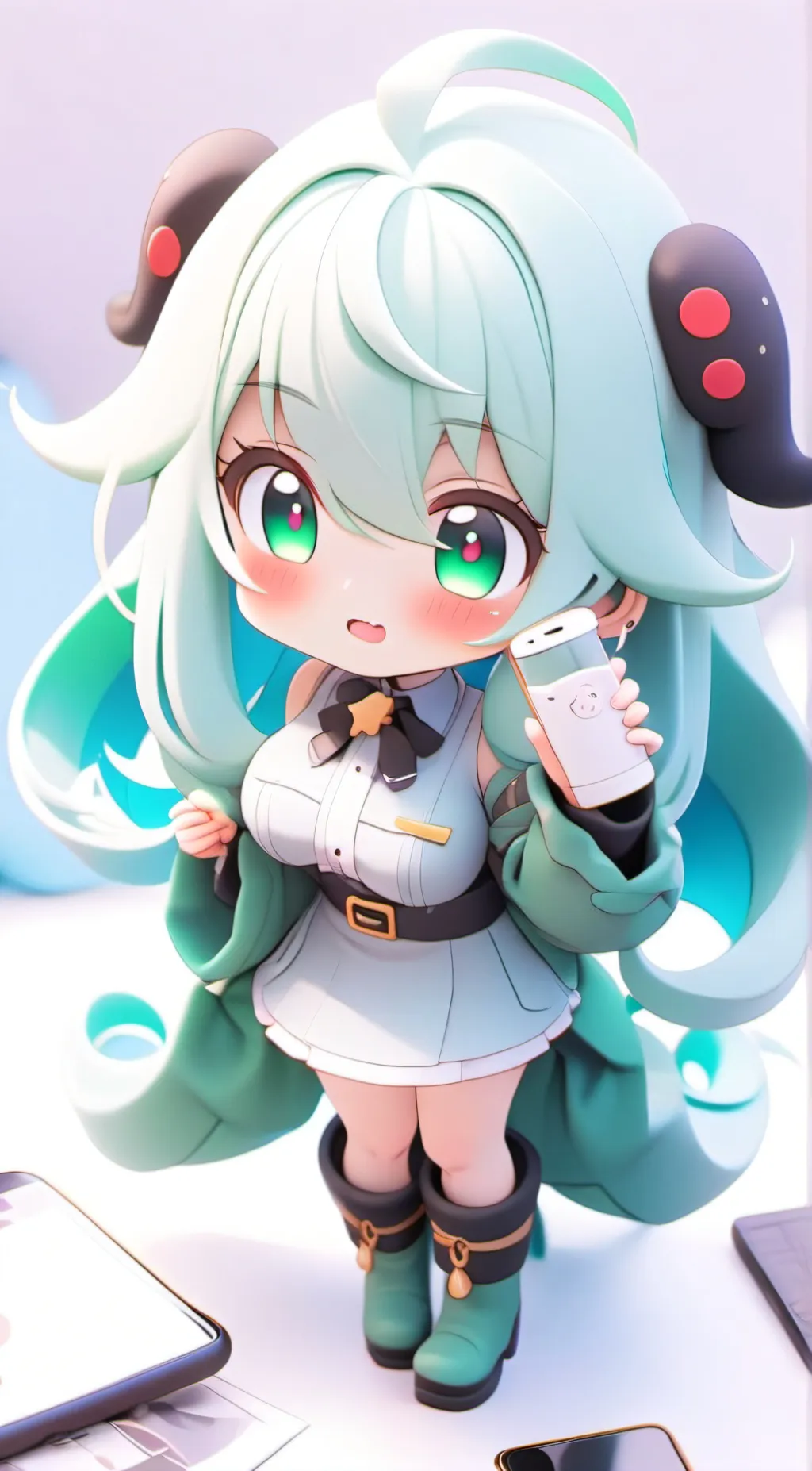 ai character: kat background