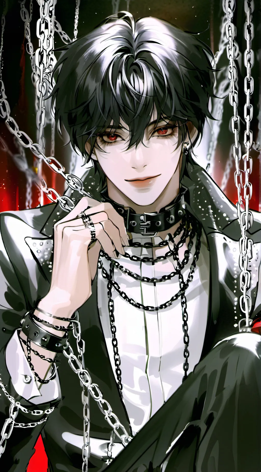 ai character: Liam 리암 background