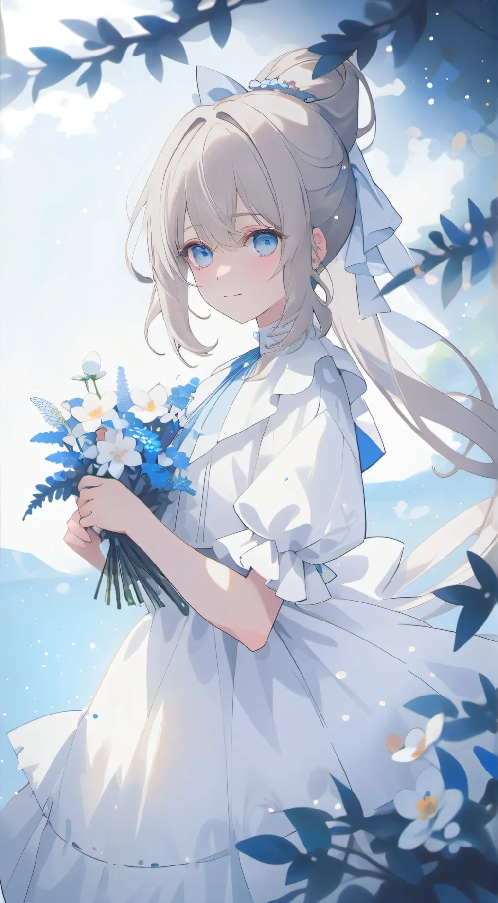 ai character: Lily background