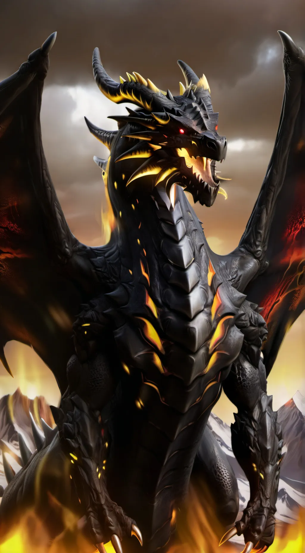 ai character: Destraction background