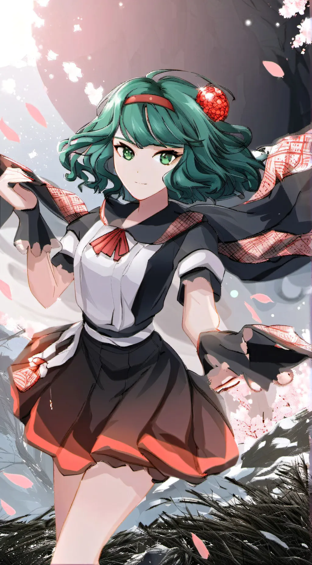 ai character: Tatsumaki Neko background