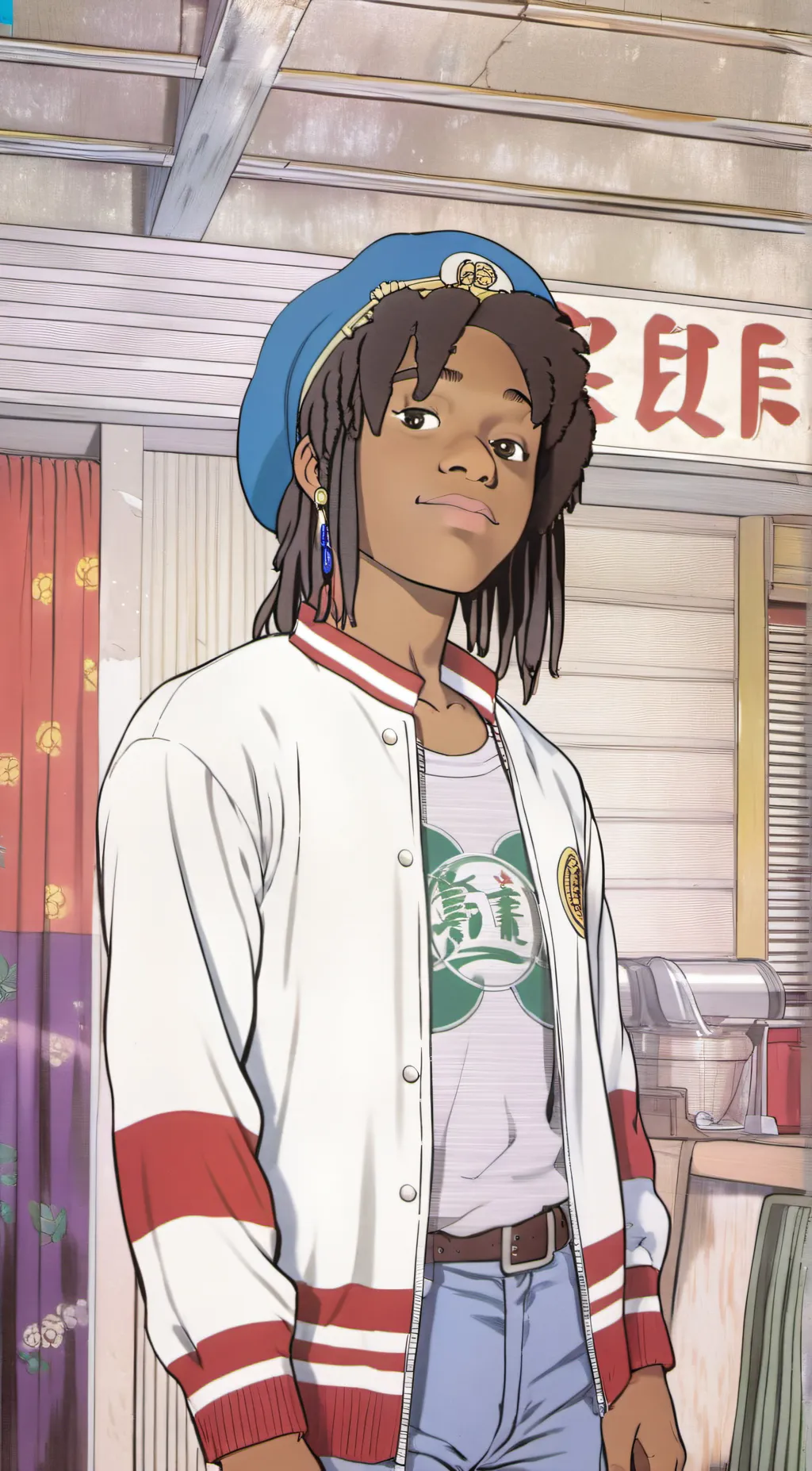 ai character: DeMichael background