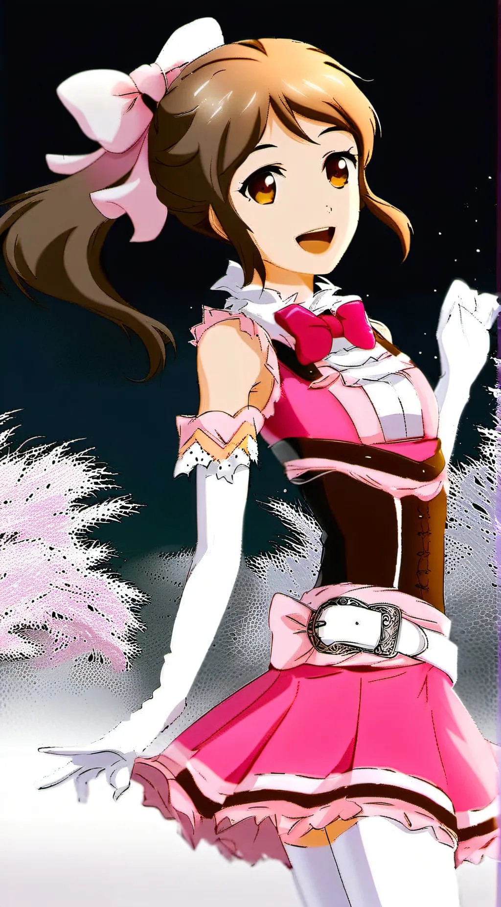 ai character: Cocoa background