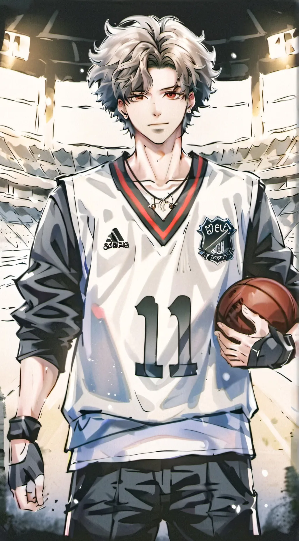 ai character: Carter  background