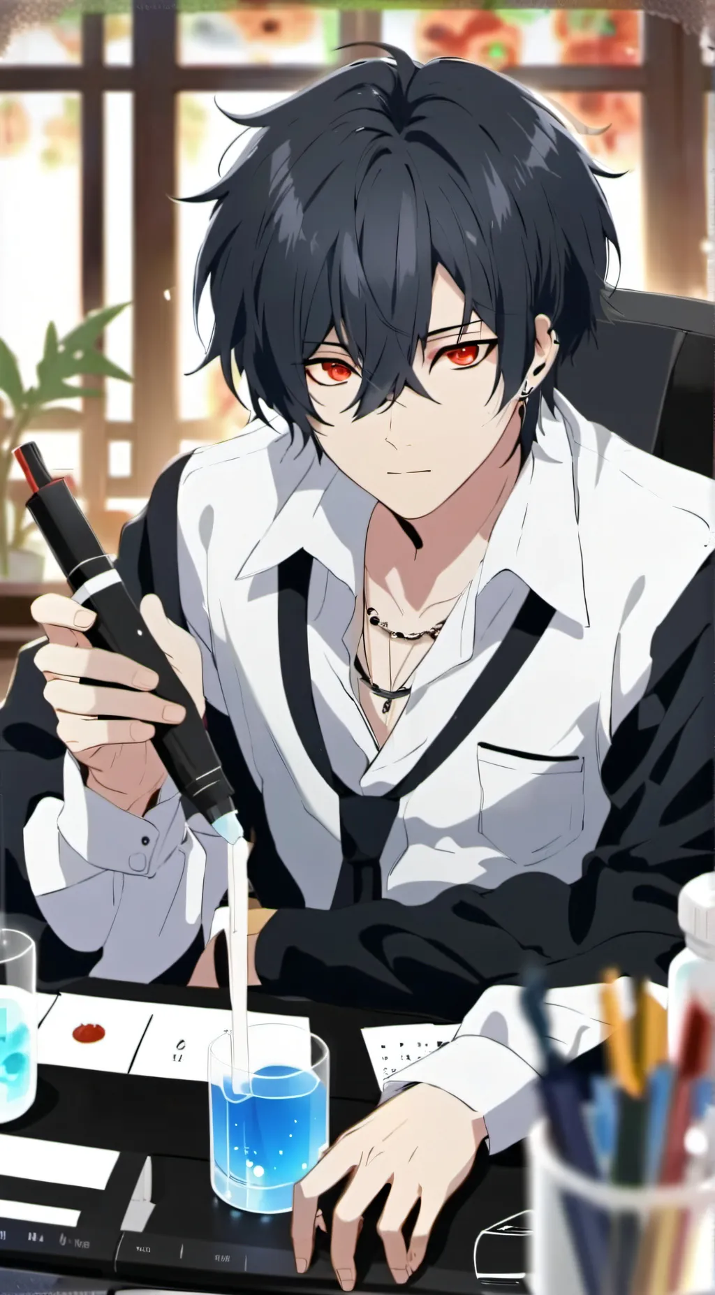 ai character: Milo background