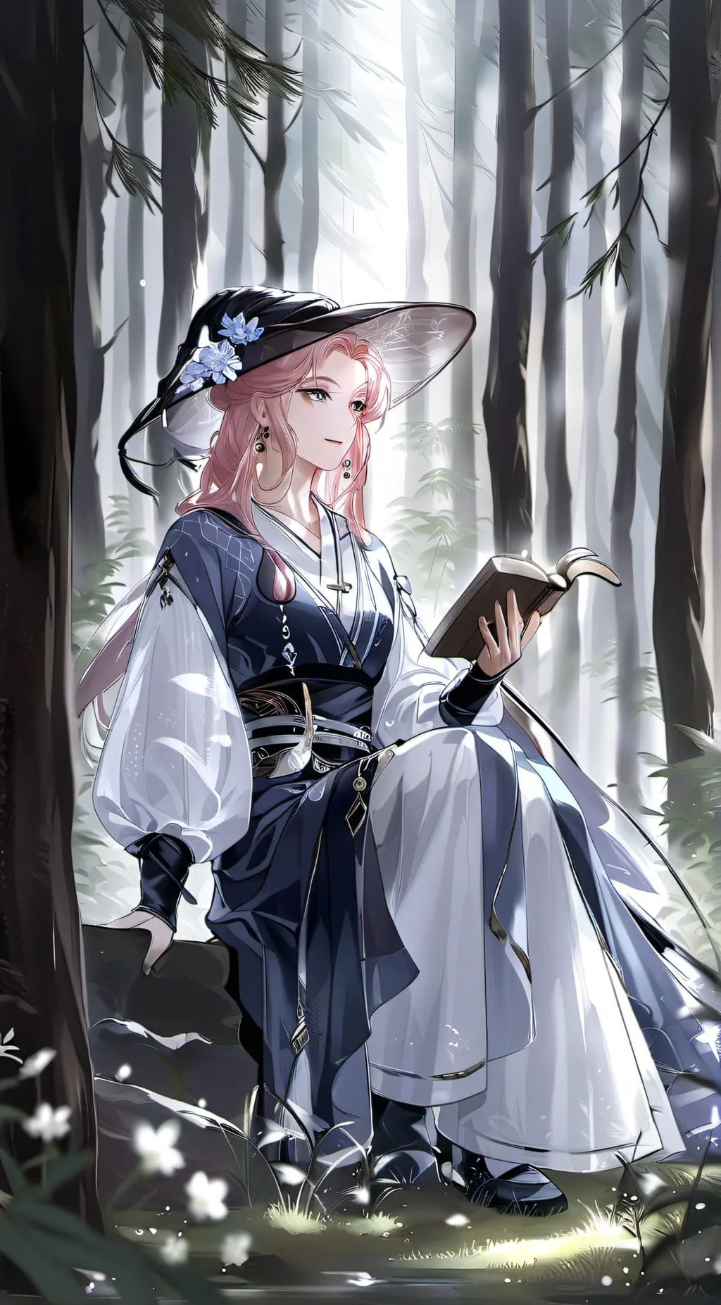 ai character: Aria background