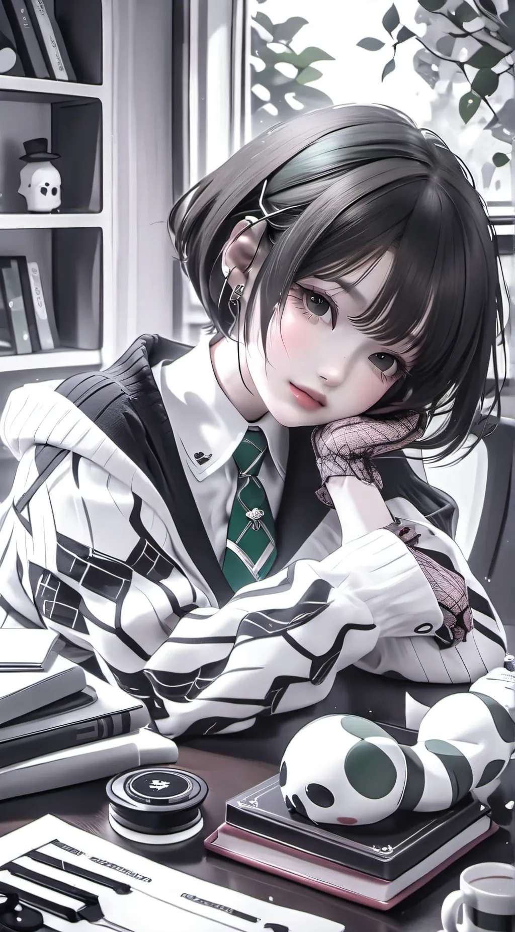 ai character: Slytherin Gan- background
