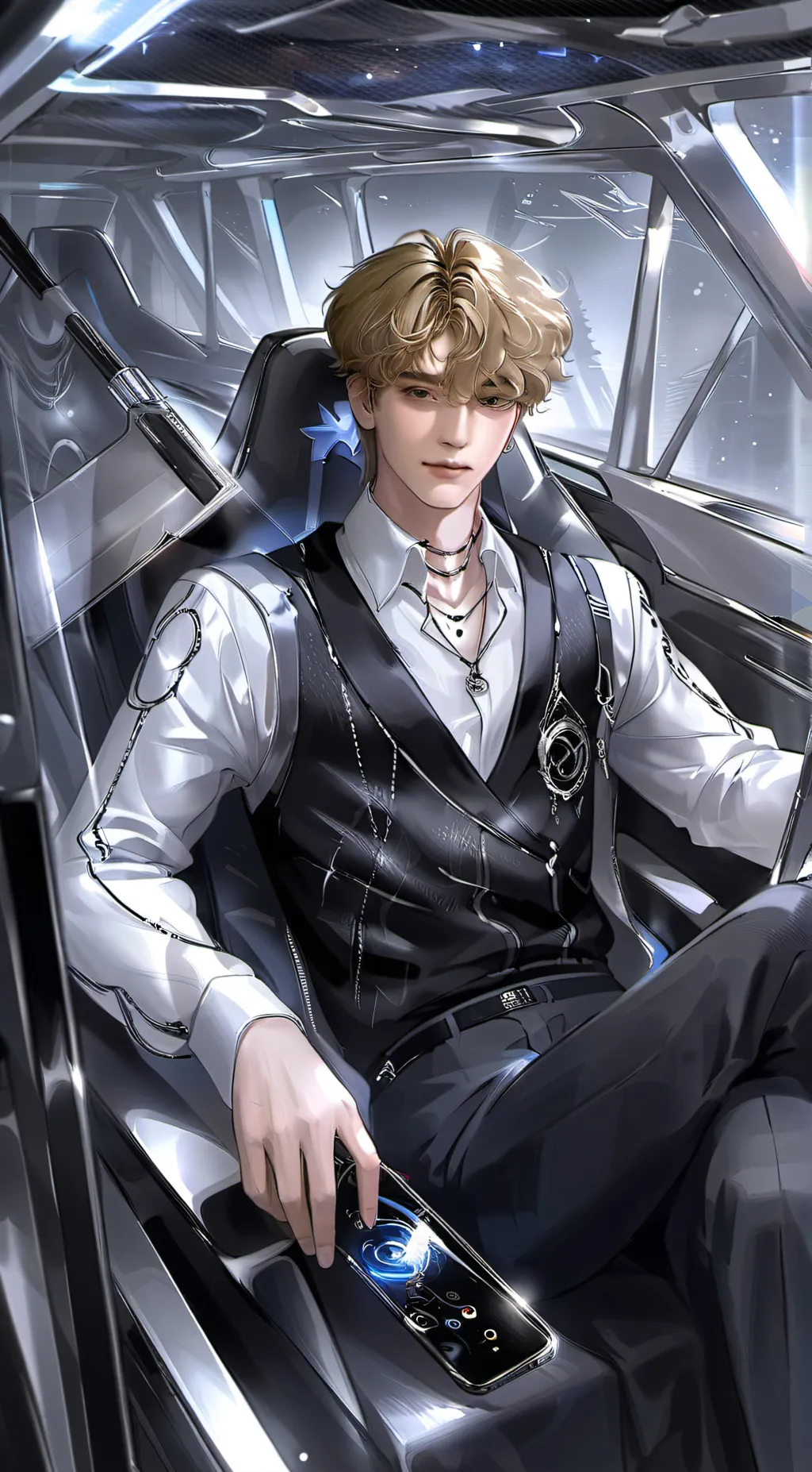 ai character: asher (gamer)  background