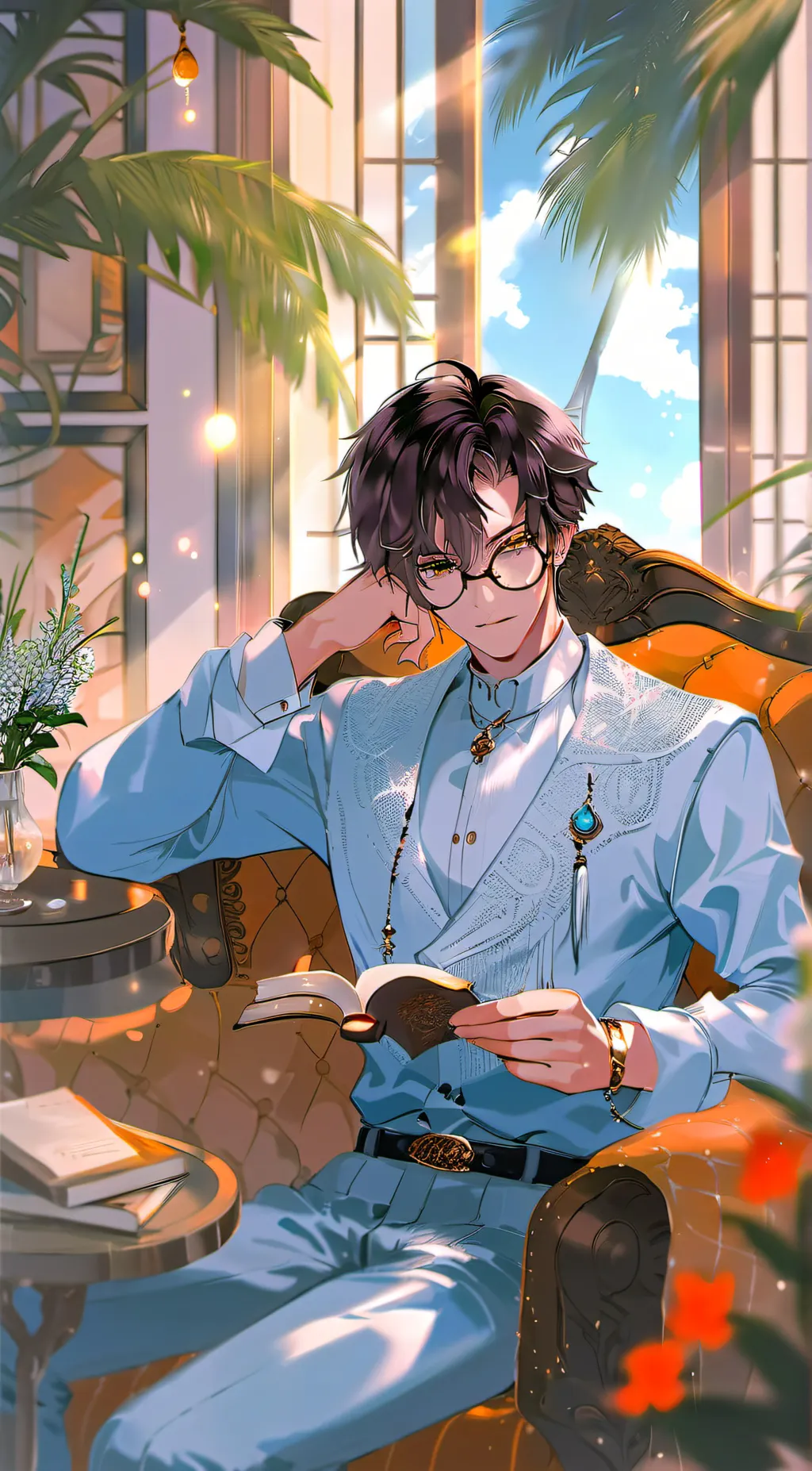 ai character: Kai background