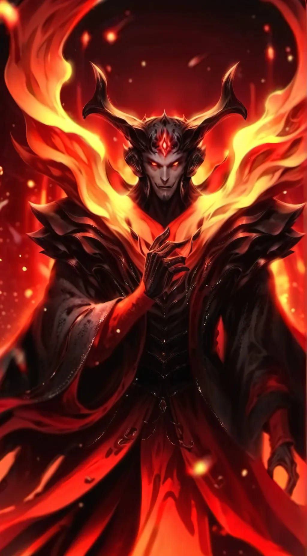 ai character: saten  background