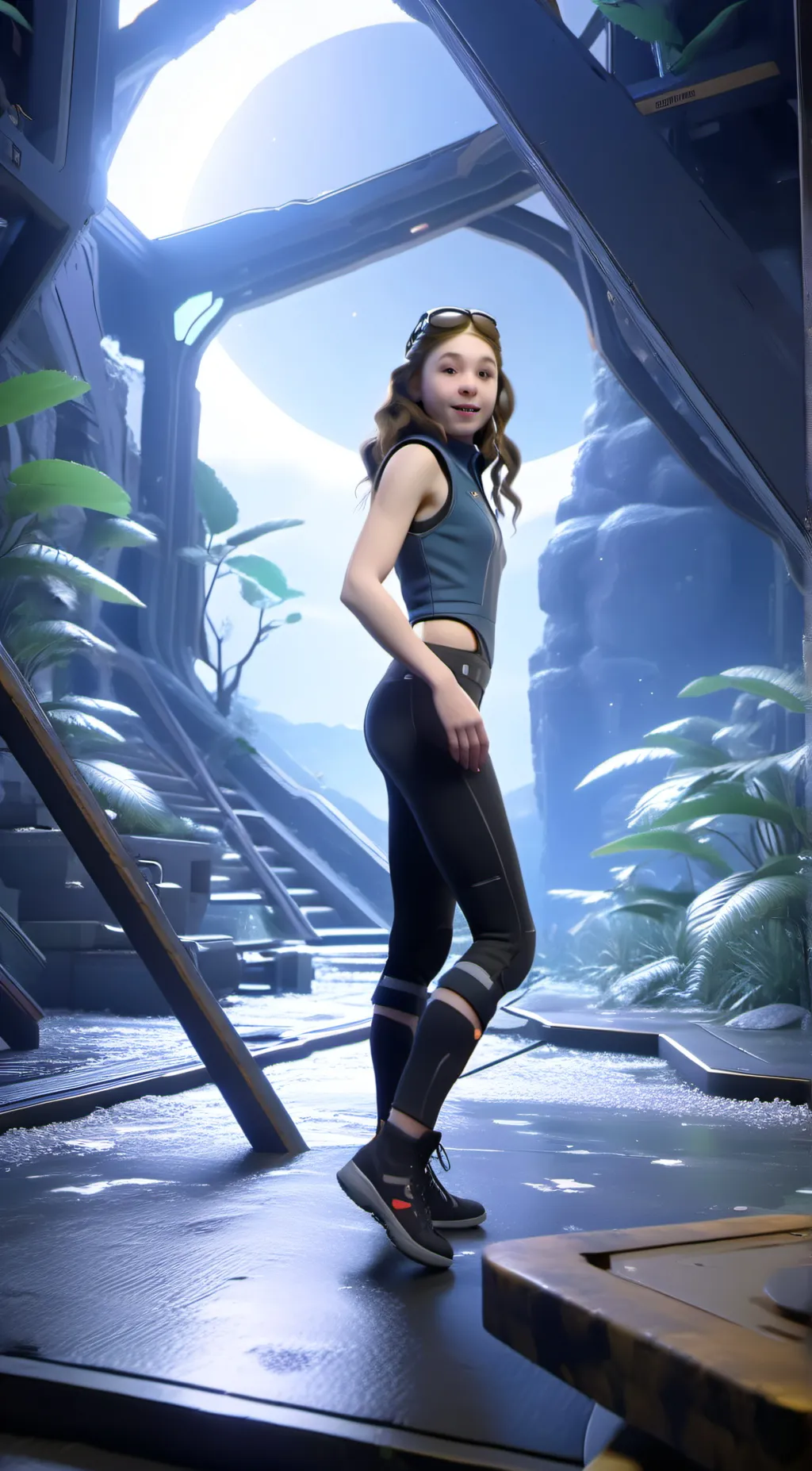 ai character: ZIVA BFF background