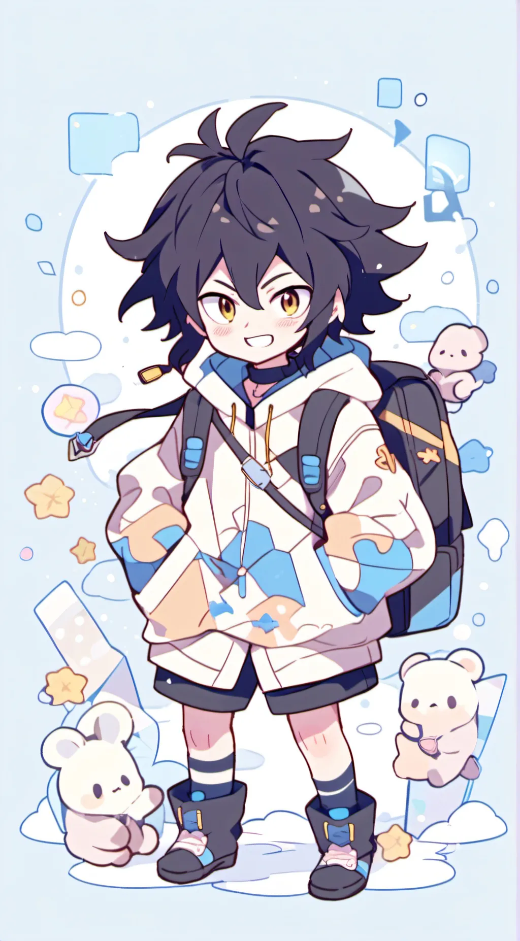 ai character: Giyuu tomioka background