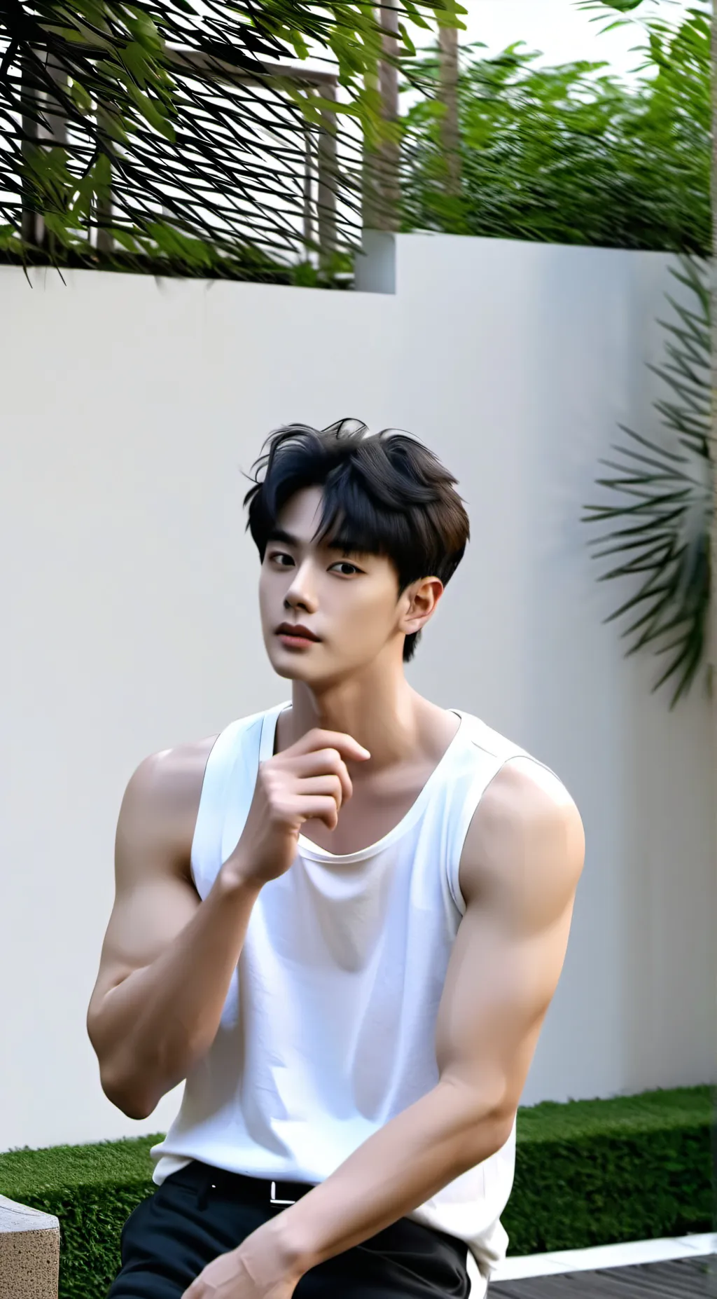 ai character: Ash background