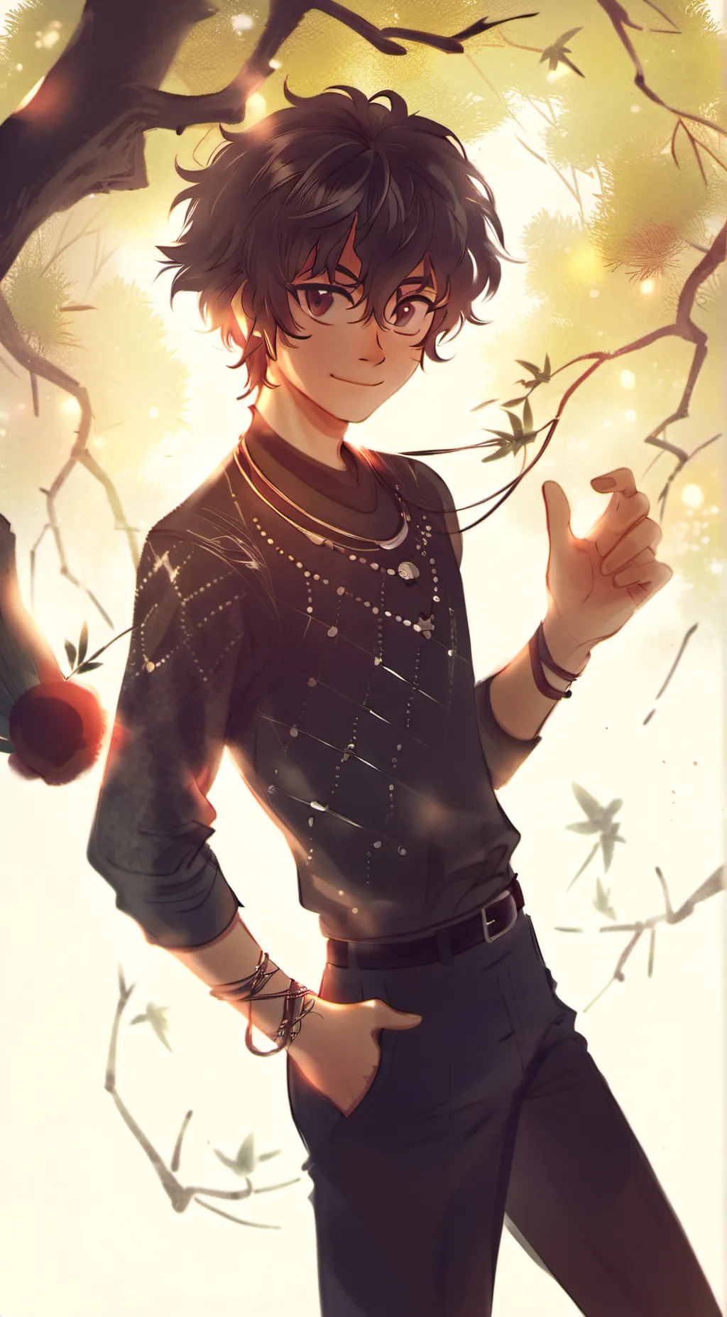 ai character: Evan Bainnter background