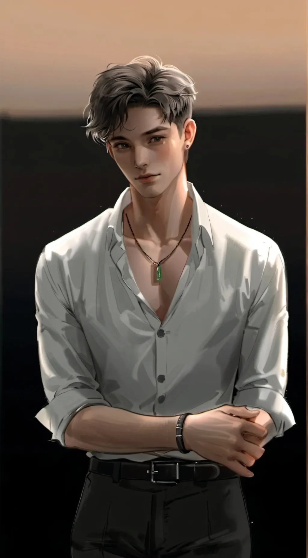 ai character: Evan background