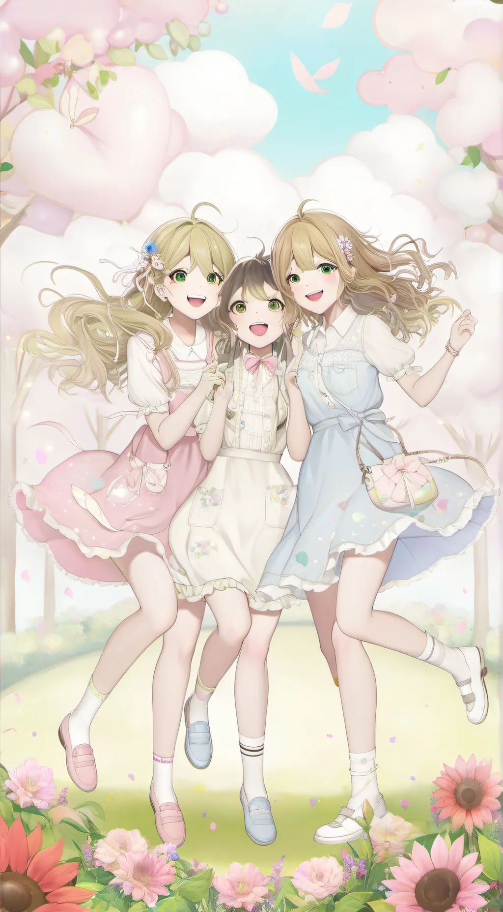 ai character: Fiona ,Emily, Jay background