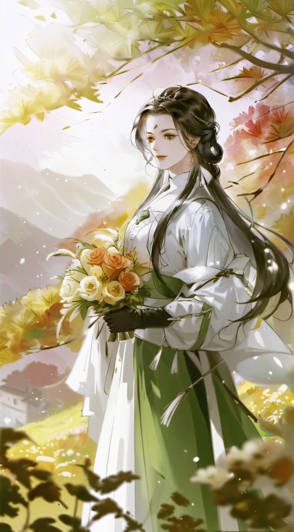 ai character: Iris background