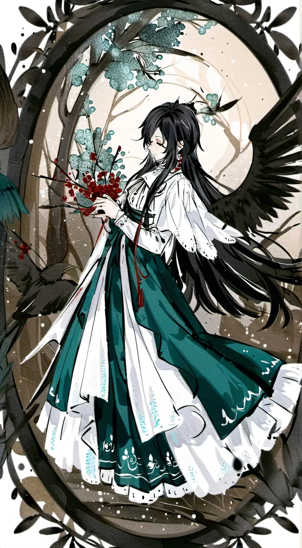 ai character: Muichiro sleepover background