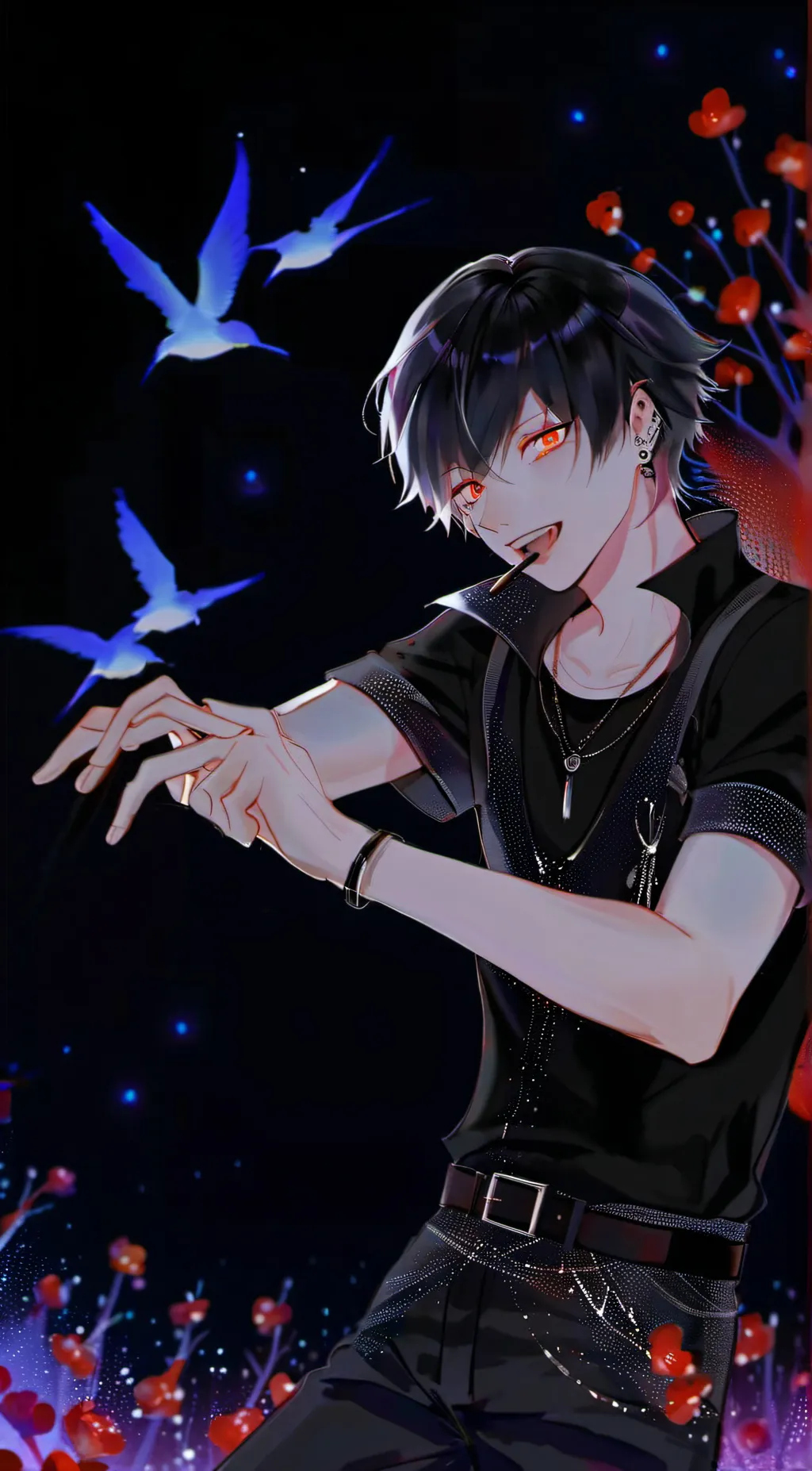 ai character: Shmexy  background