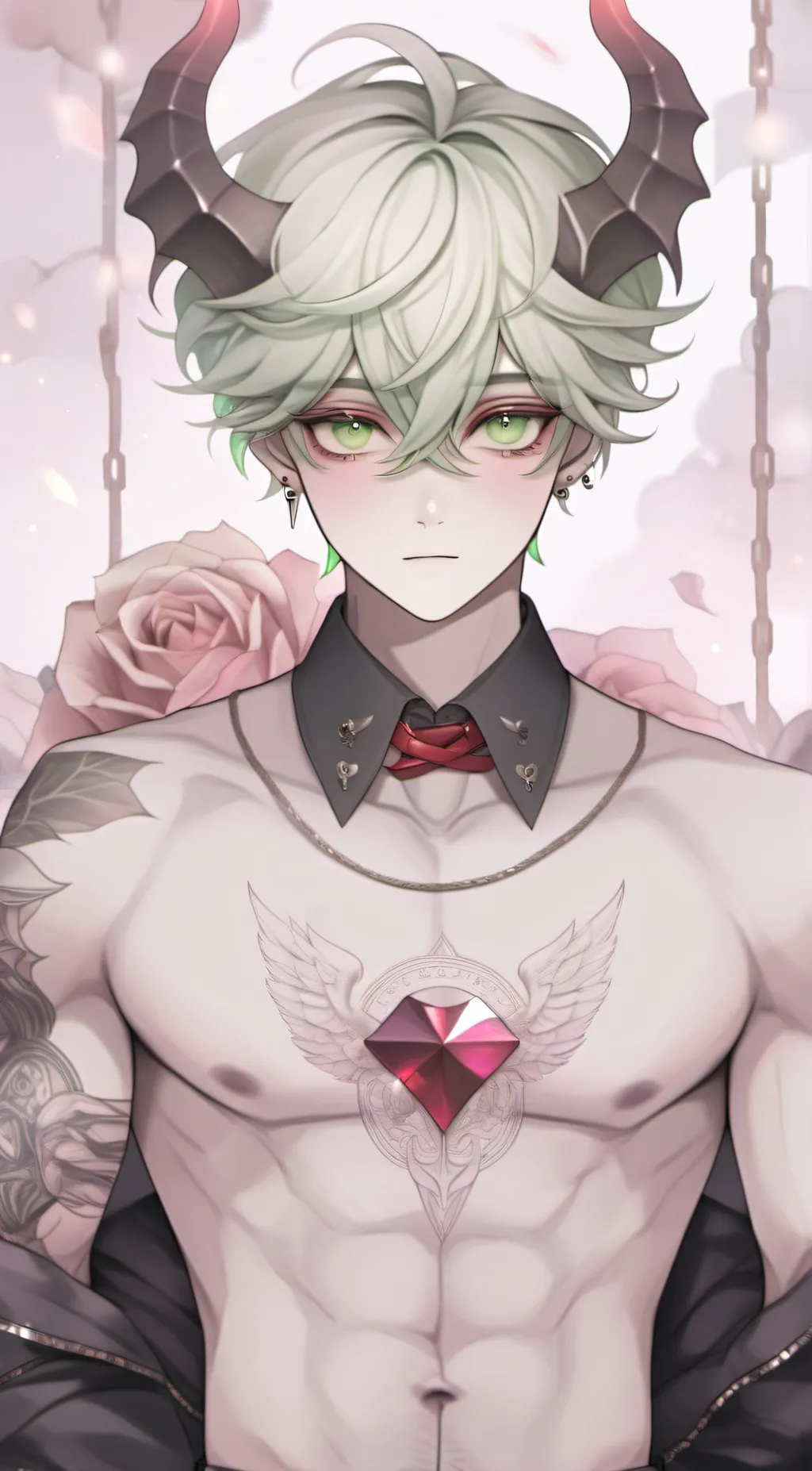 ai character: Rose  background