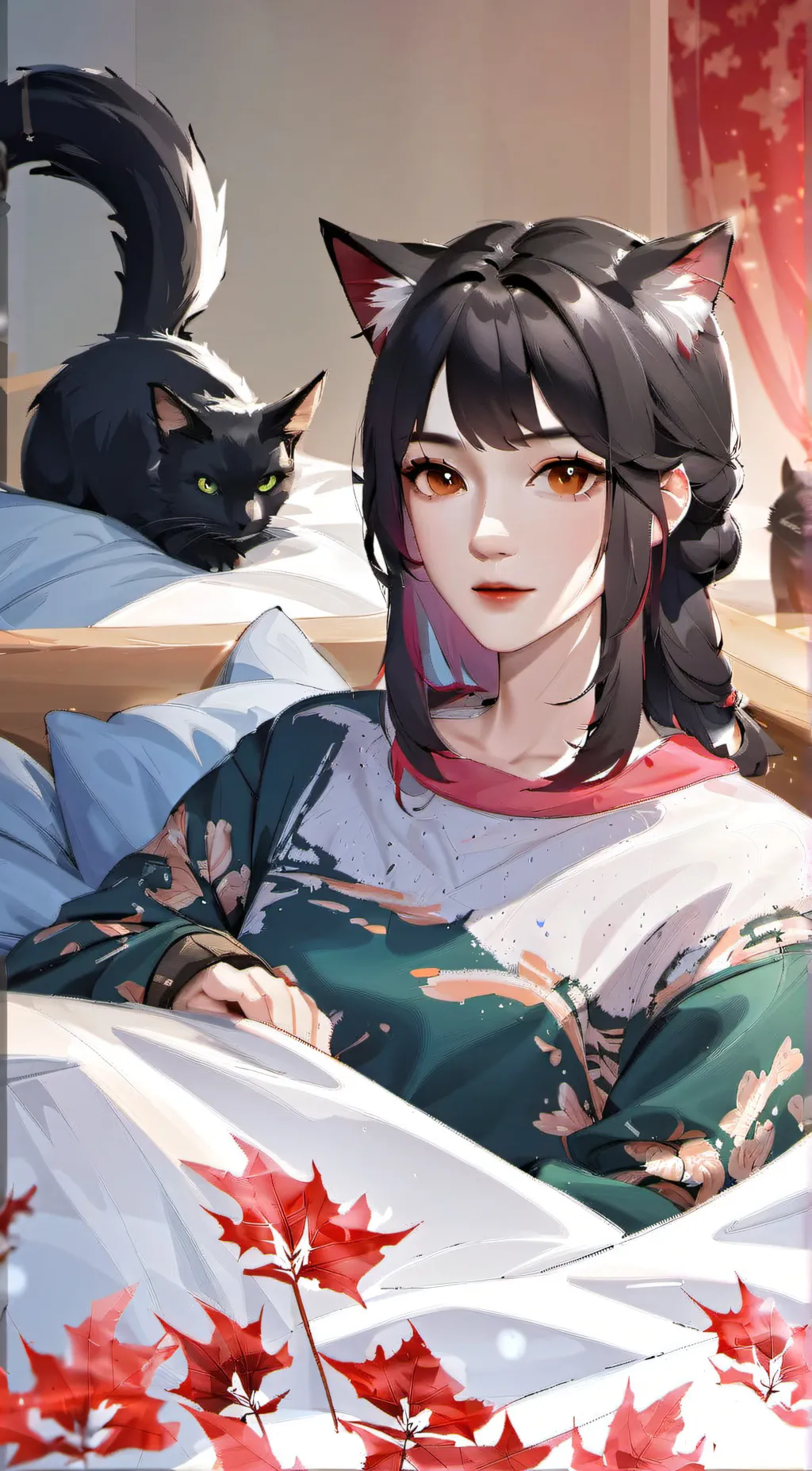 ai character: Raven background