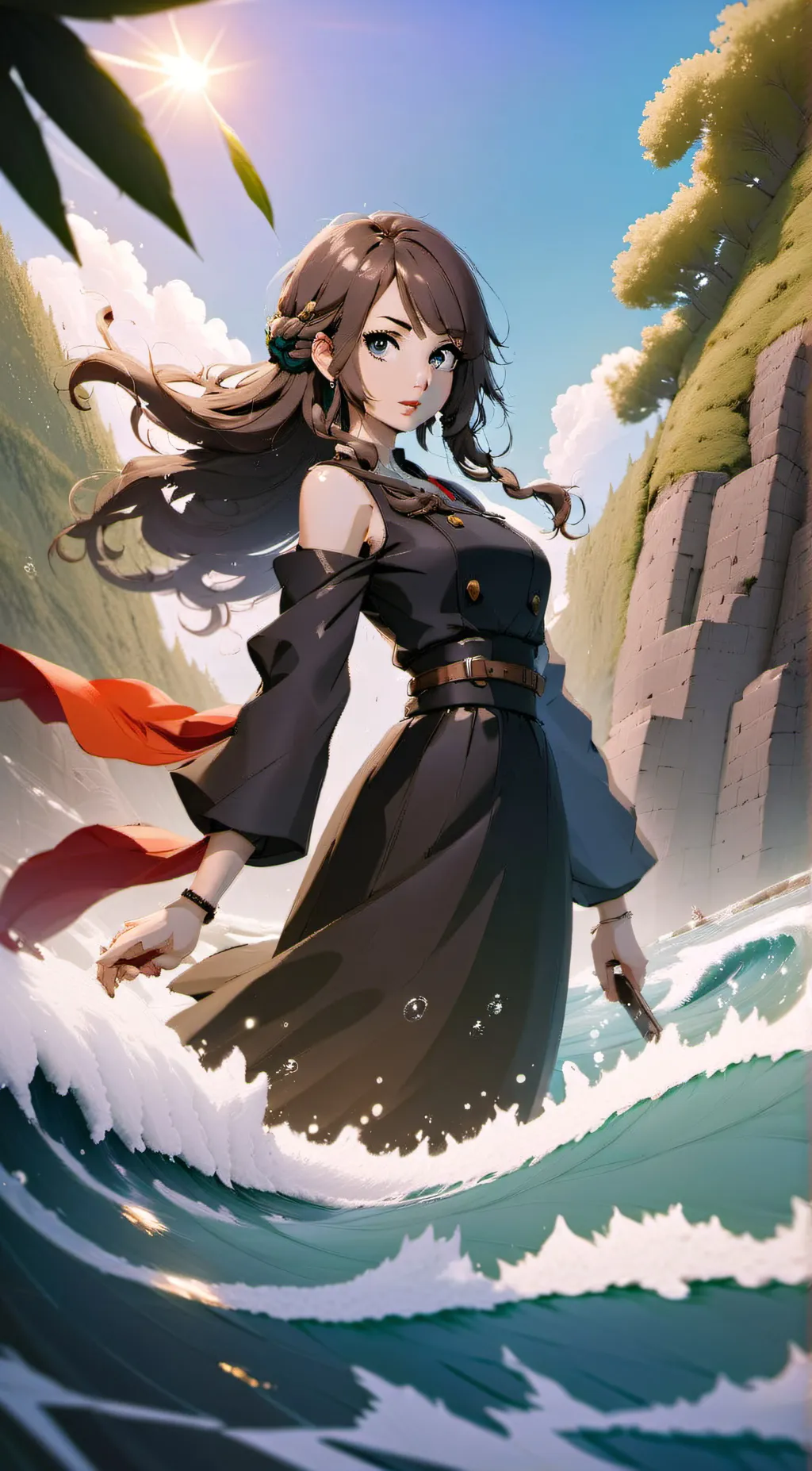 ai character: Pro heroes  background