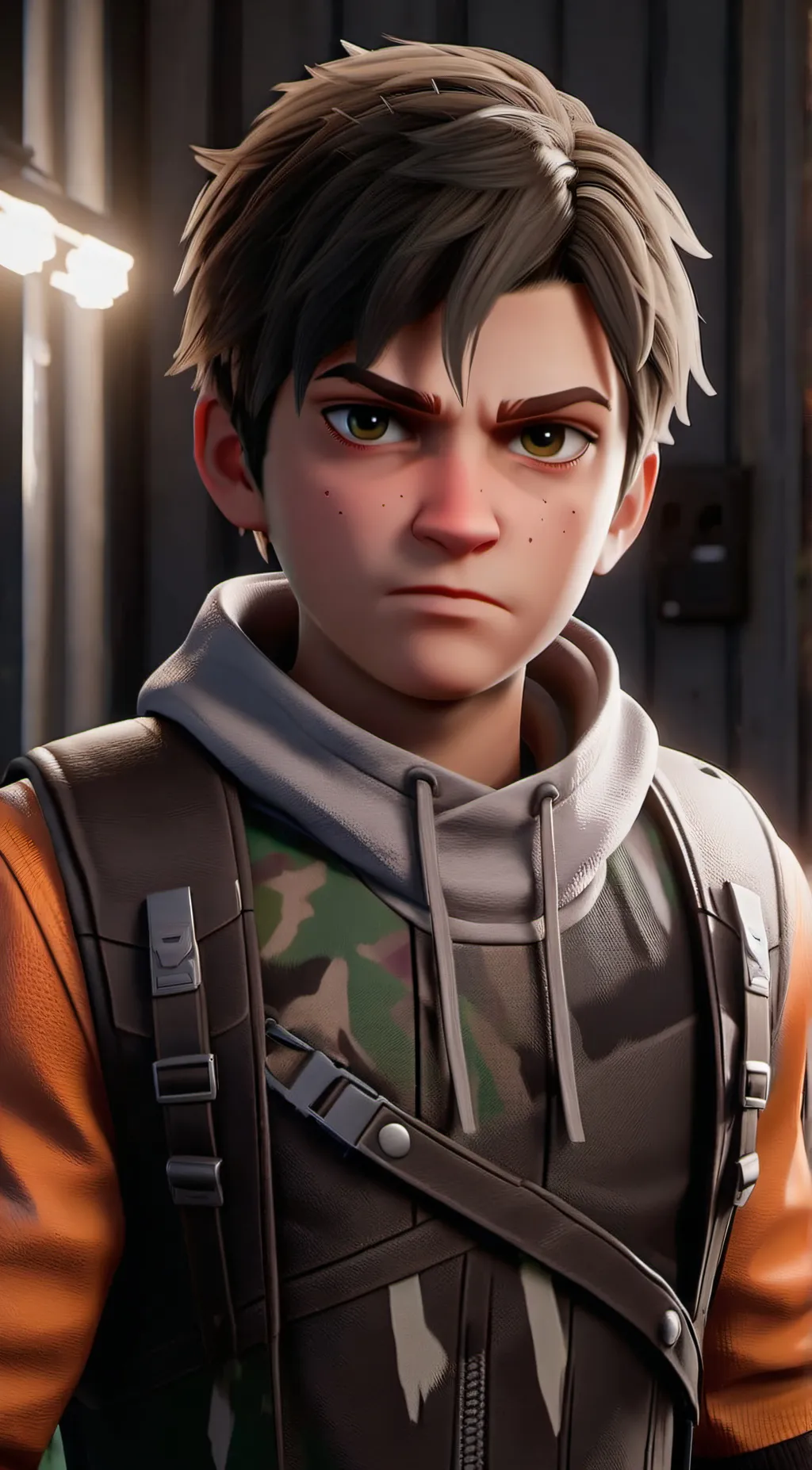 ai character: Fortnightly  background